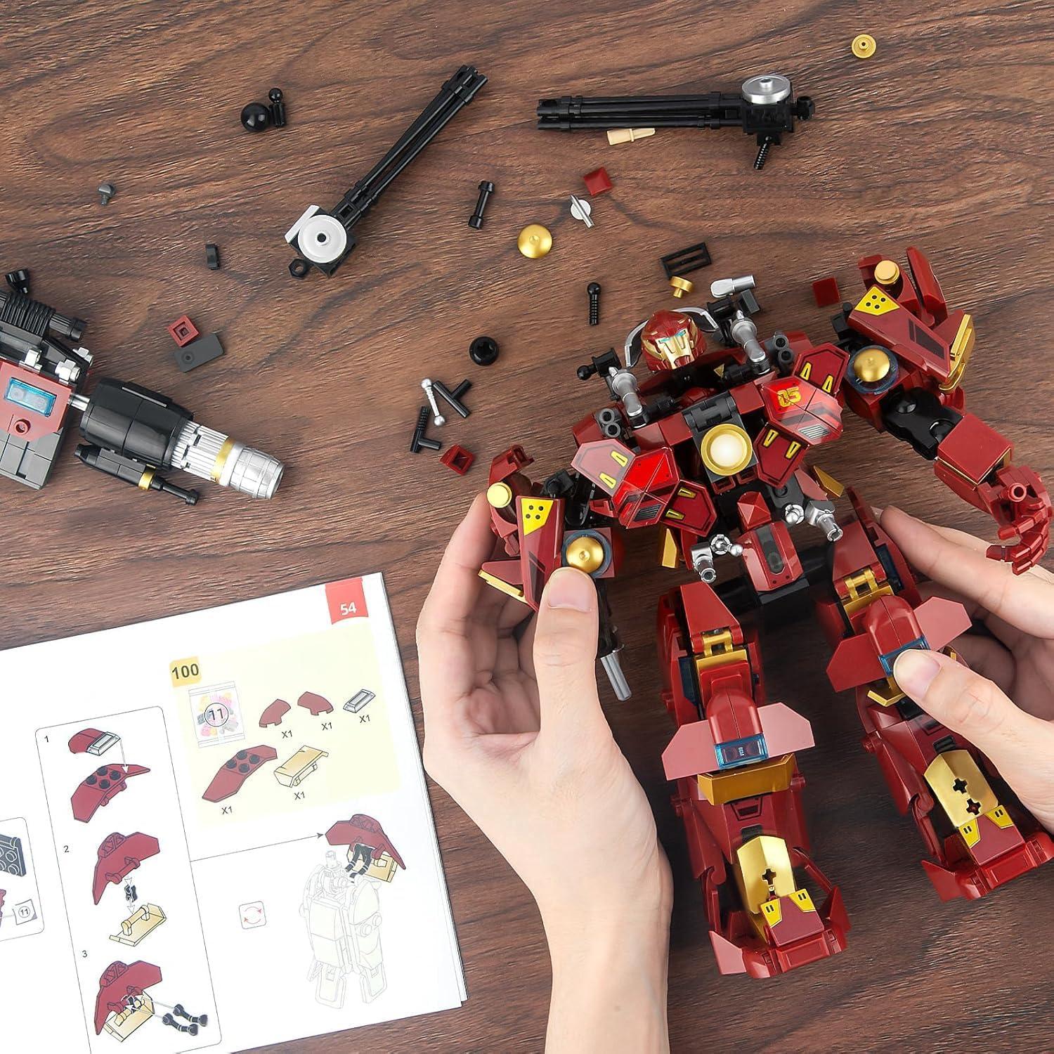 Juego de Bloques Robot Mech Transformador HIGH GODO 588 Piezas