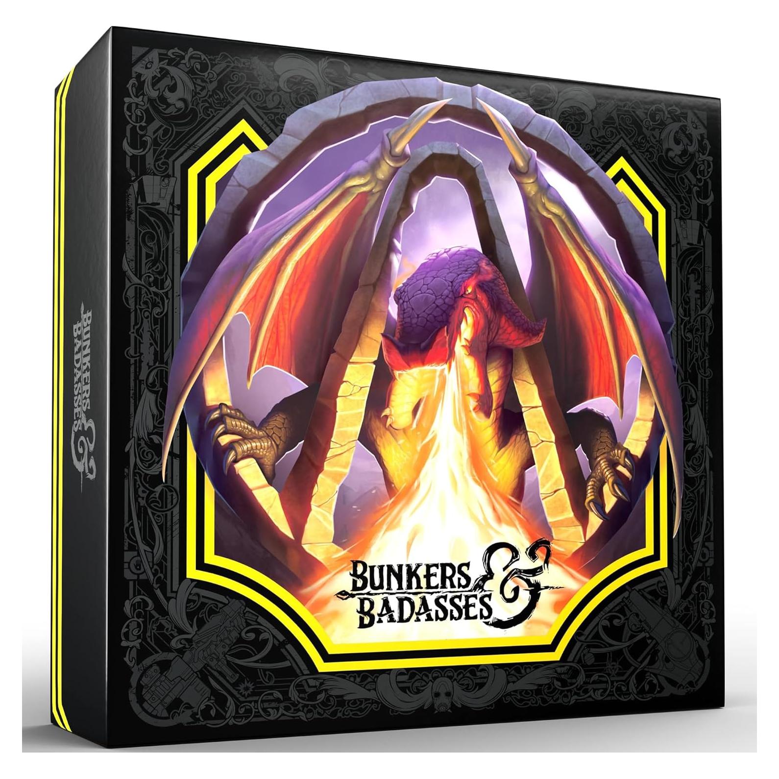 Bunkers y Badasses RPG Deluxe - Caja con libro y miniaturas