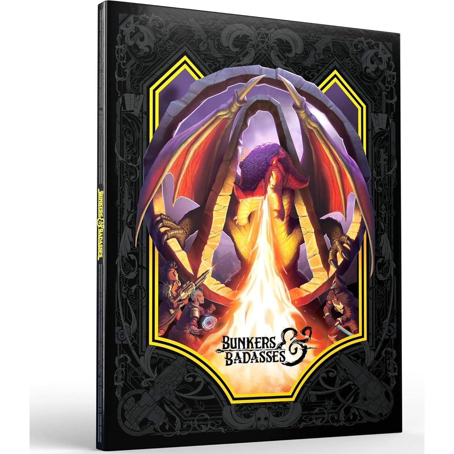 Bunkers y Badasses RPG Deluxe - Caja con libro y miniaturas