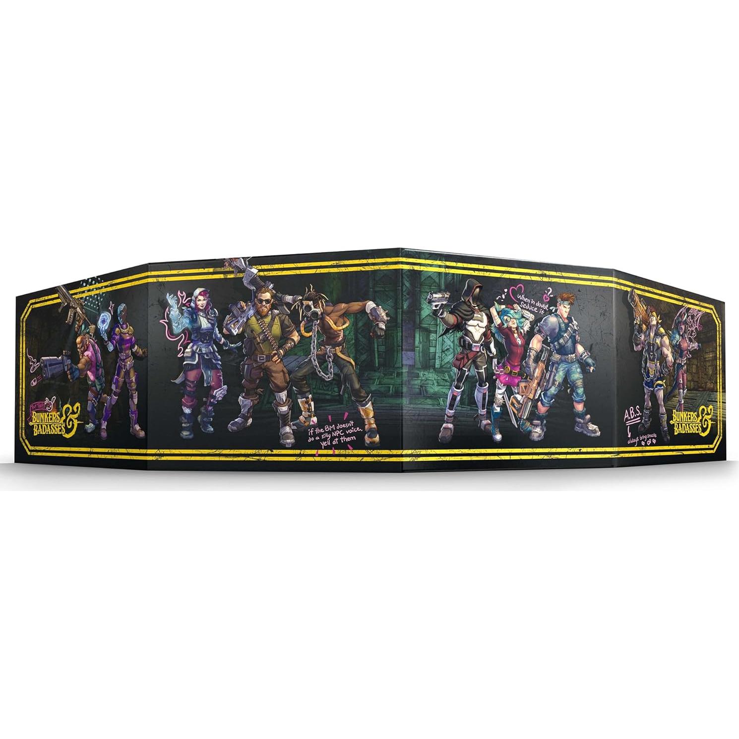 Bunkers y Badasses RPG Deluxe - Caja con libro y miniaturas