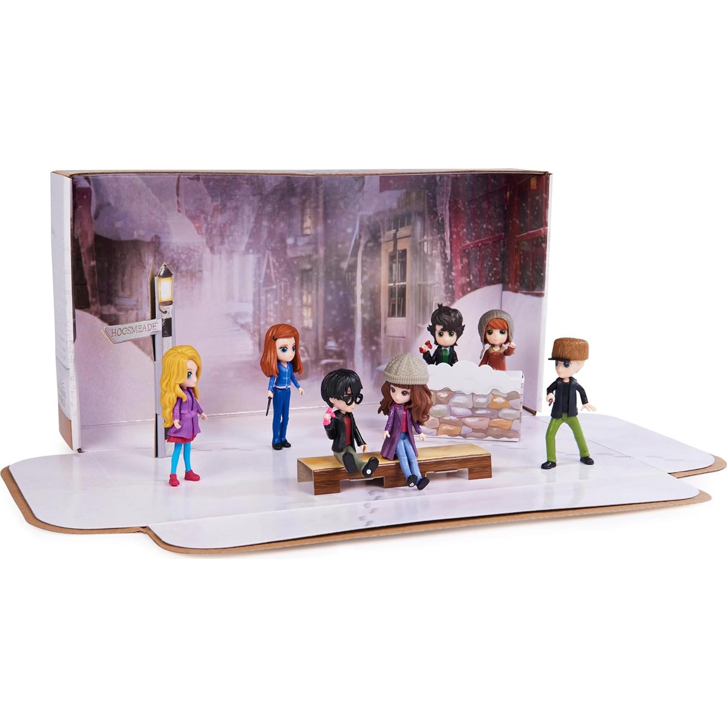 Set de Coleccionista Hogsmeade Harry Potter con 7 Figuras