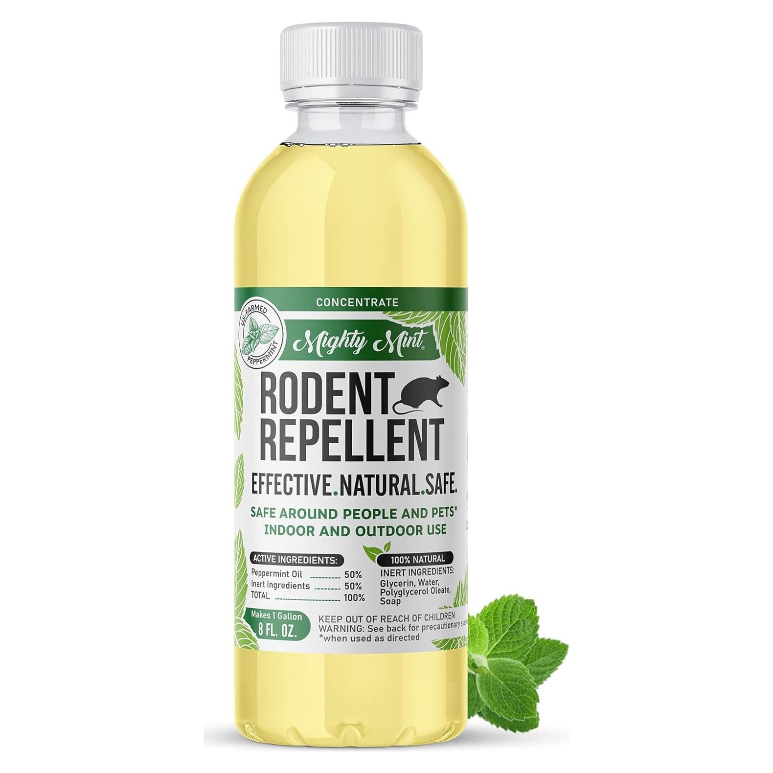Repelente de Roedores Natural Menta Poderosa 236 ml - Seguro para Mascotas