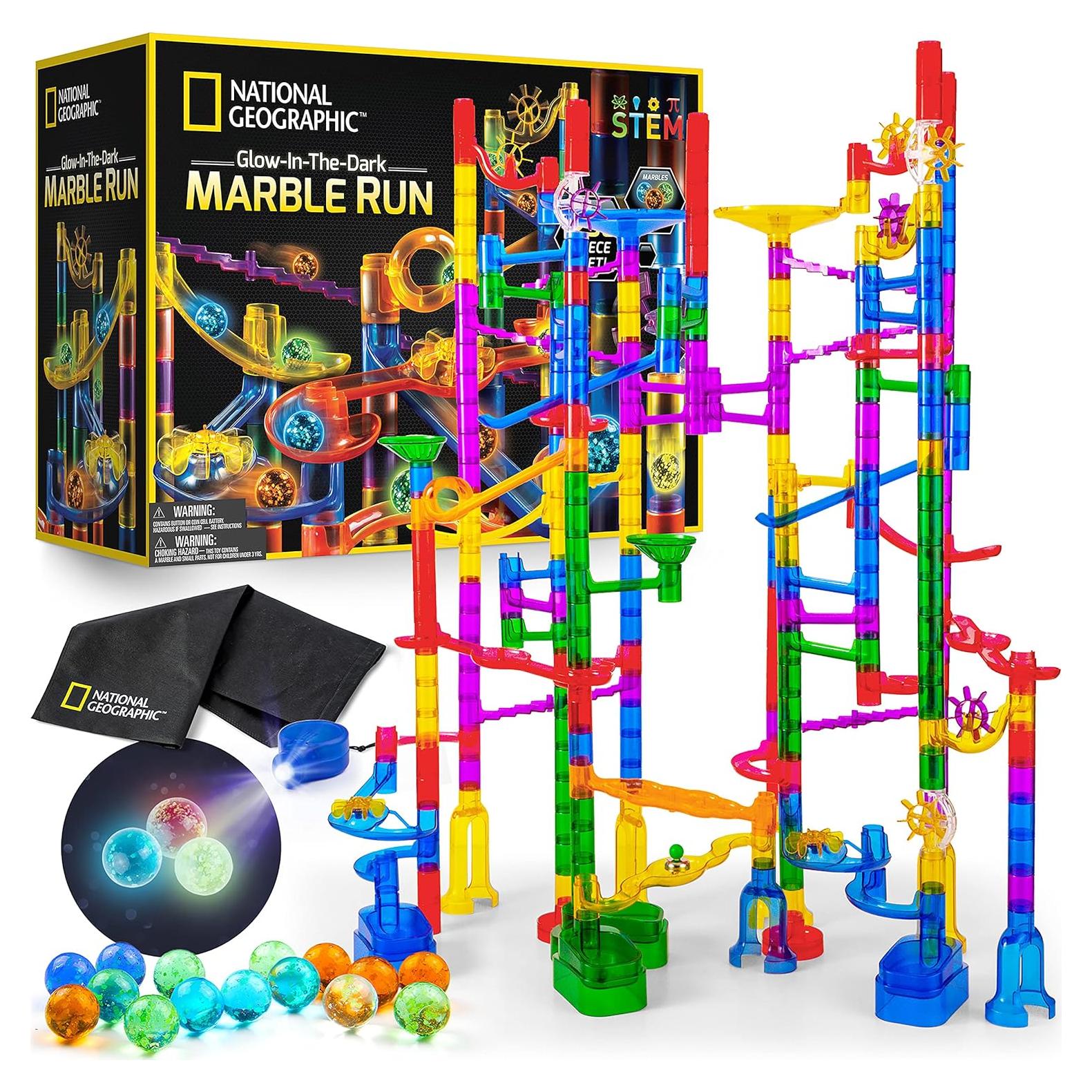 Juego de Canicas Brillantes National Geographic 250 Piezas