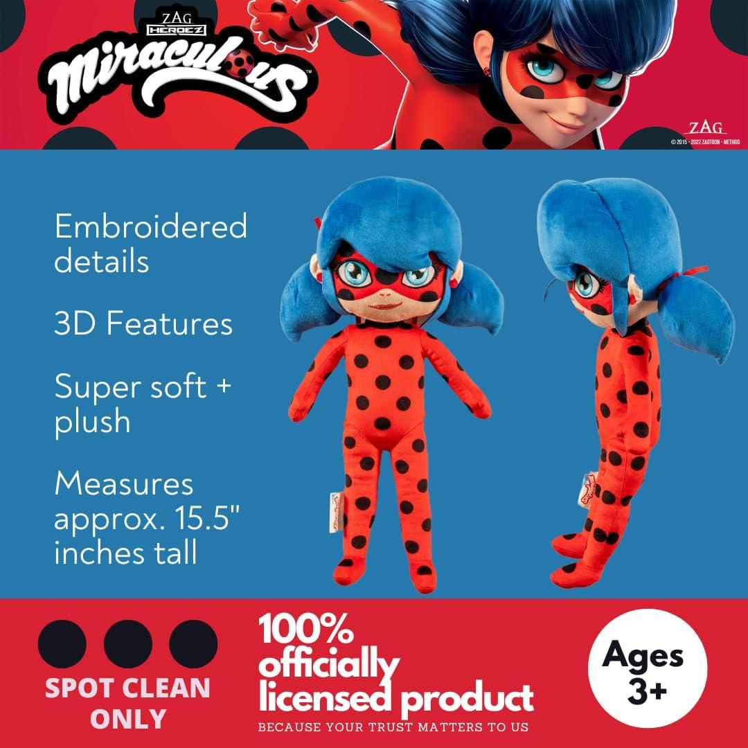 Almohada de Abrazo Franco Miraculous Ladybug 39 cm Suave
