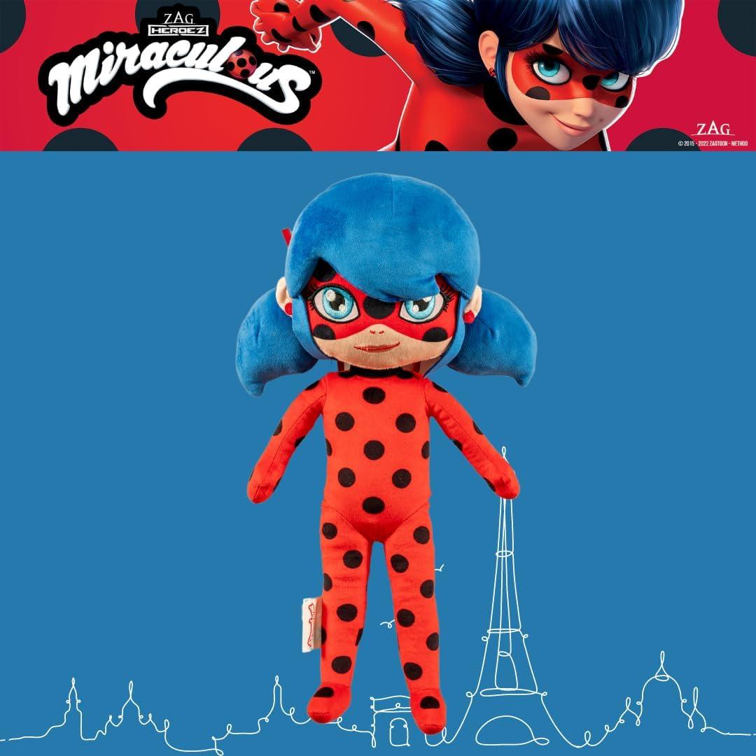 Almohada de Abrazo Franco Miraculous Ladybug 39 cm Suave