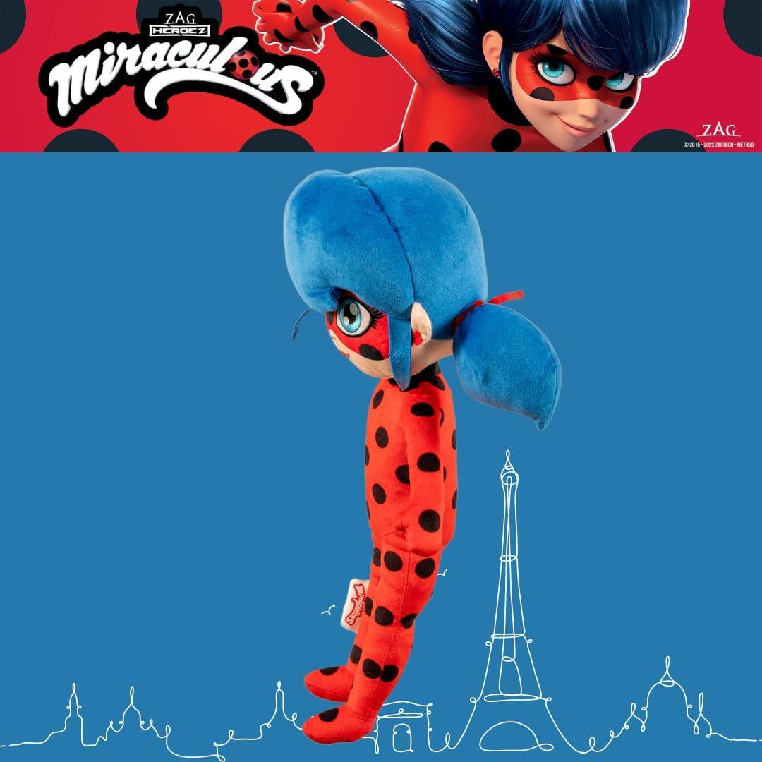 Almohada de Abrazo Franco Miraculous Ladybug 39 cm Suave