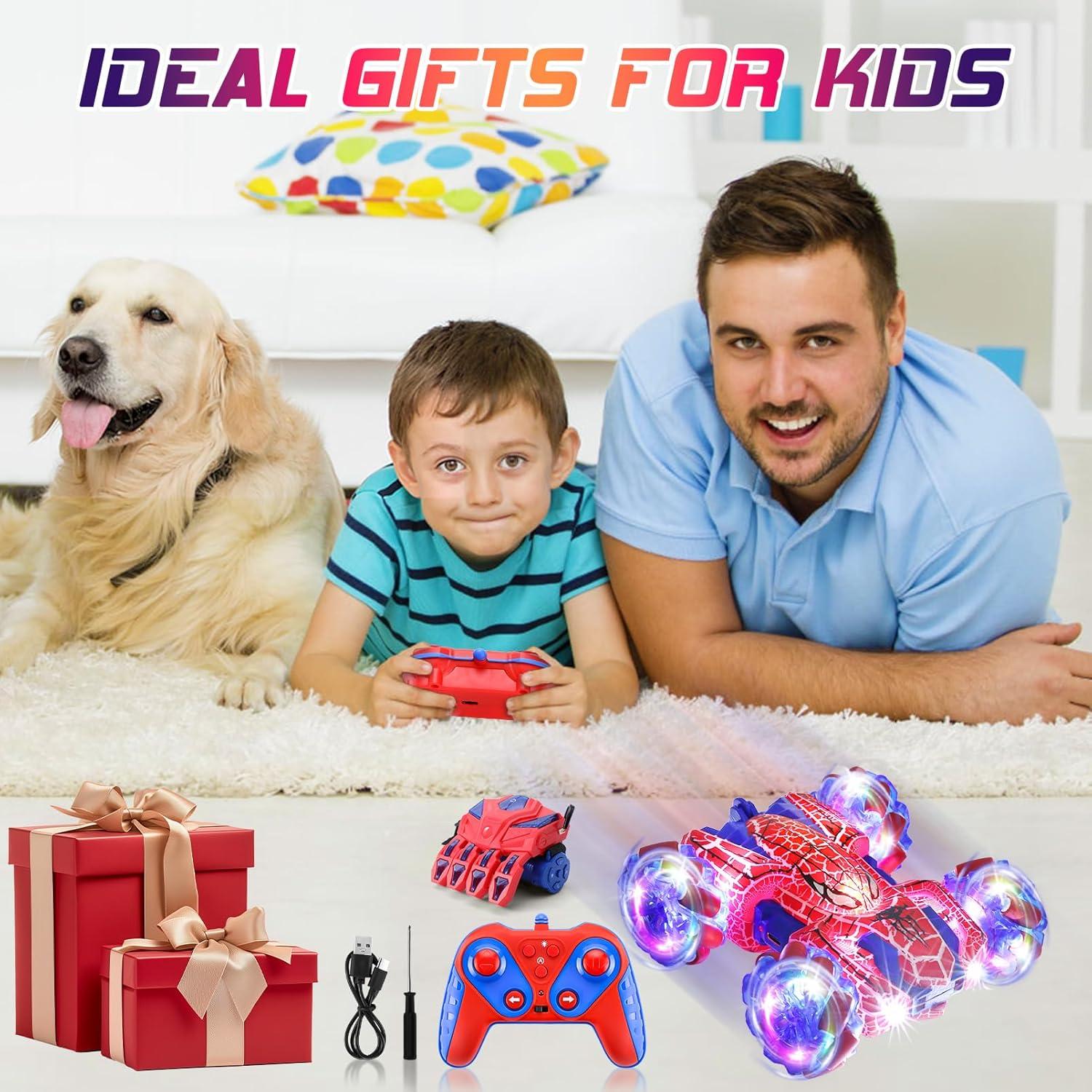 Coche RC Control Remoto por Gestos Rojo 360° Acrobacias