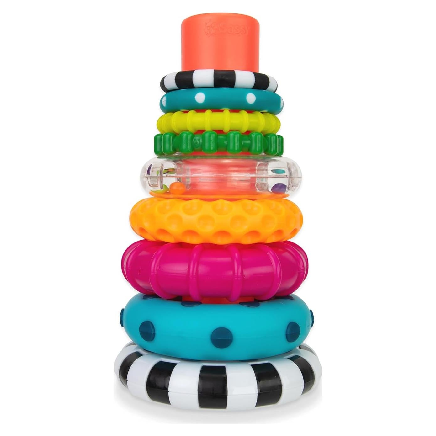 Pilotes de Círculos Juguete Aprendizaje STEM 9 Piezas