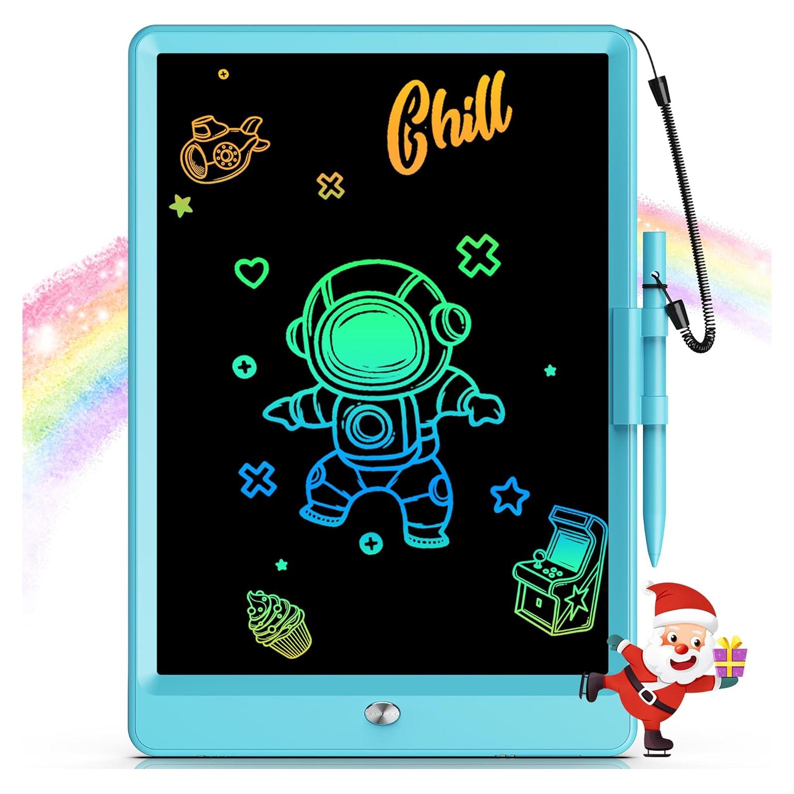 Bravokids Tableta de Escritura LCD 10" Azul para Niños