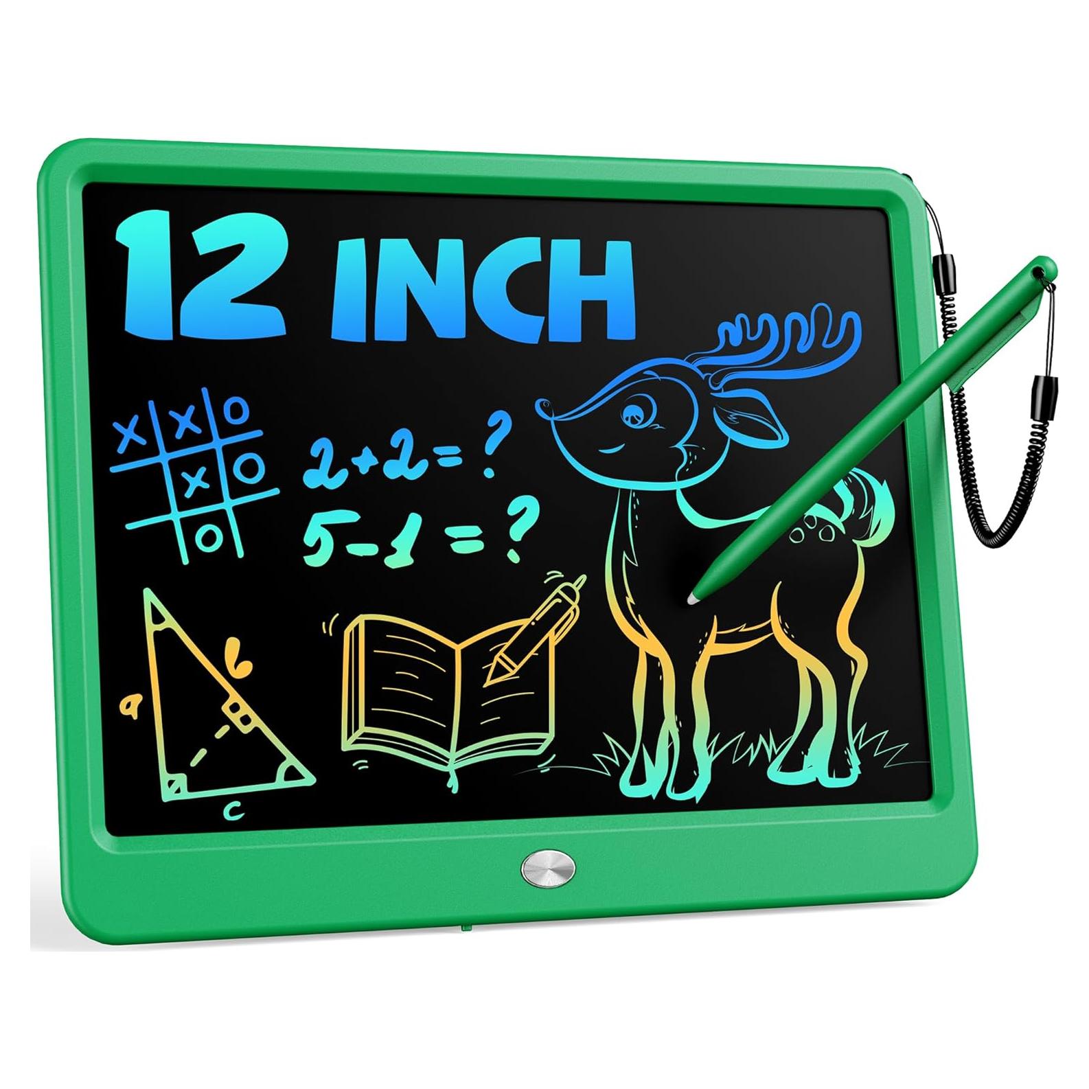Bravokids Tableta de Escritura LCD 30.5 cm Verde para Niños