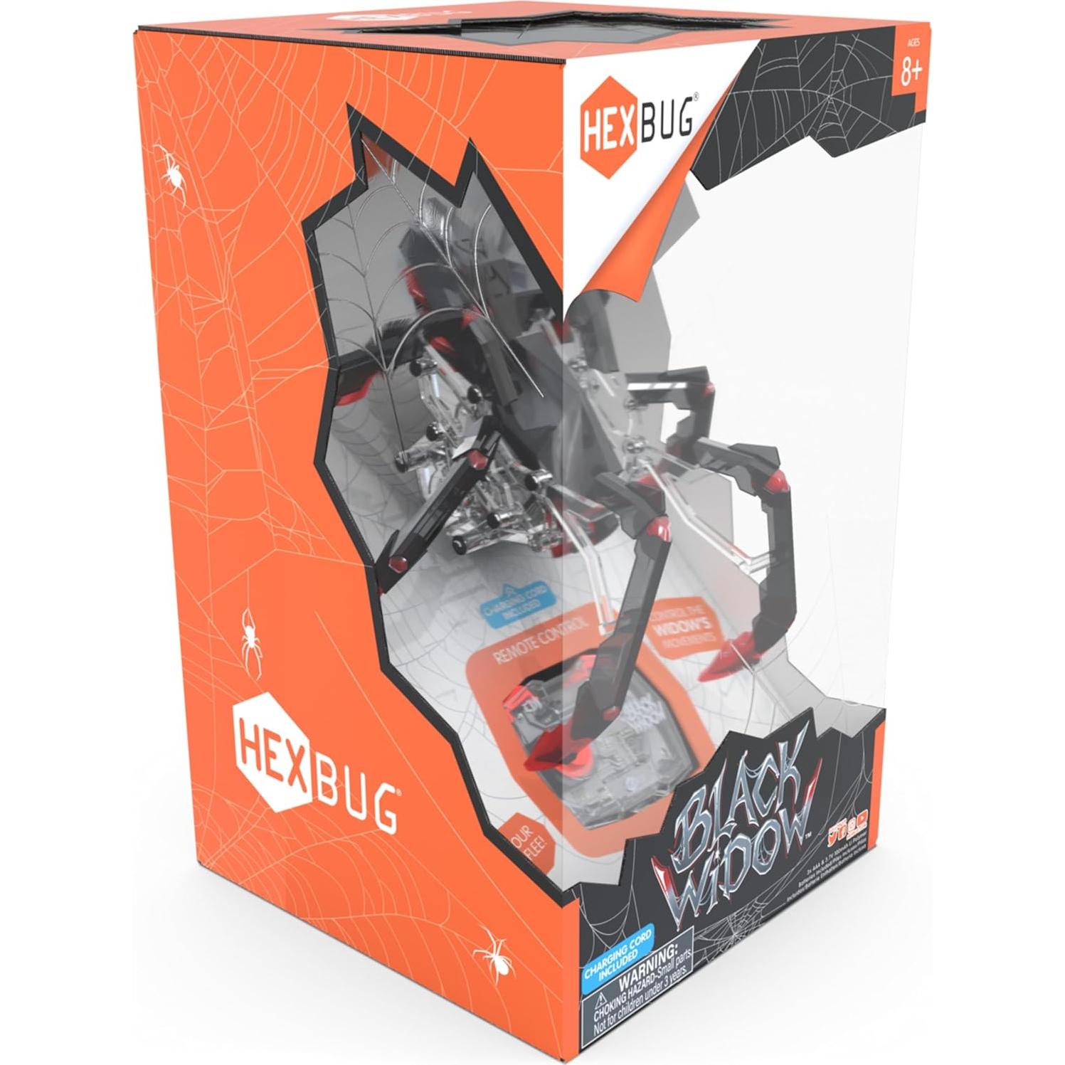 Araña Robótica HEXBUG Control Remoto Negra 8 Patas STEM