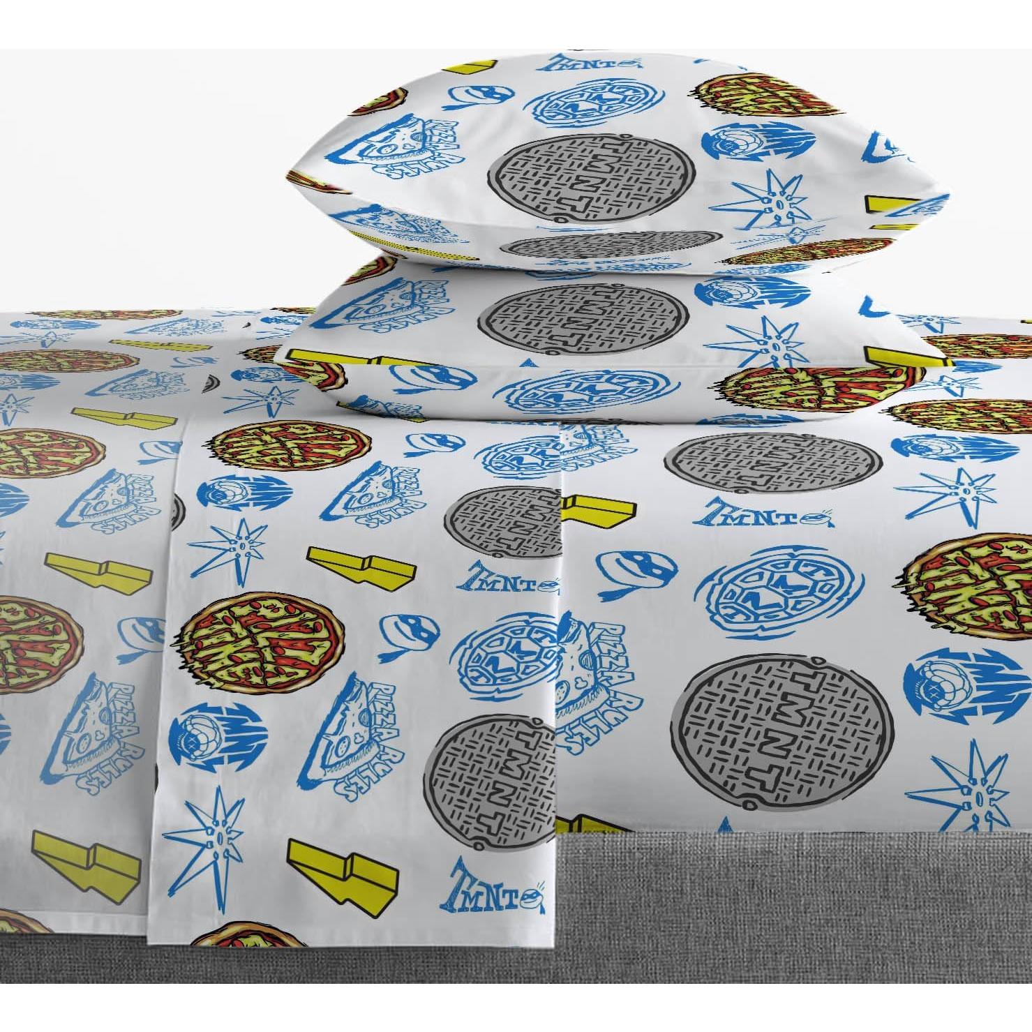 Conjunto de Edredón Completo Jay Franco Tortugas Ninja 7 Piezas