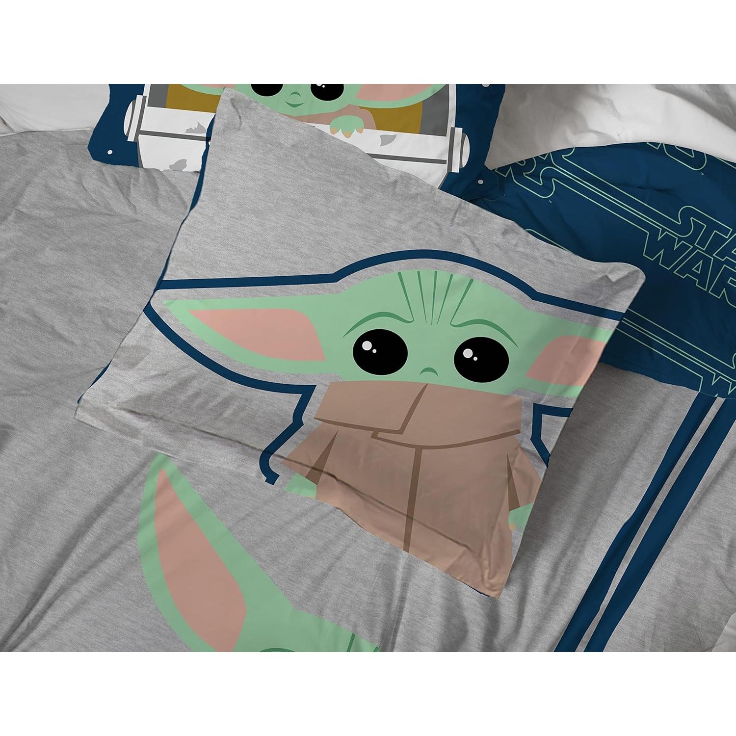 Juego de Cama Twin Jay Franco Star Wars Mandalorian 5 Piezas