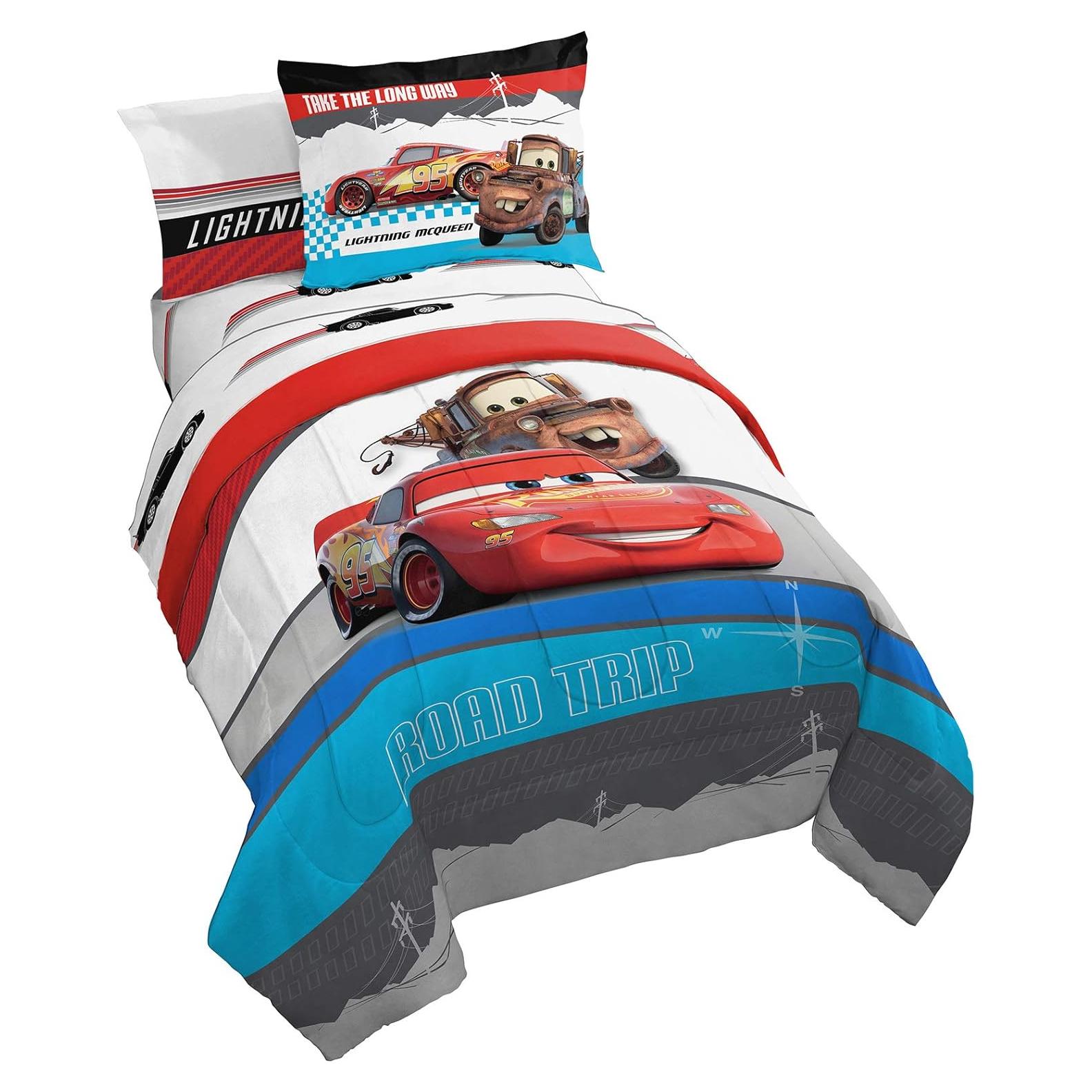 Juego de Cama Completo Jay Franco Cars 7 Piezas Microfibra