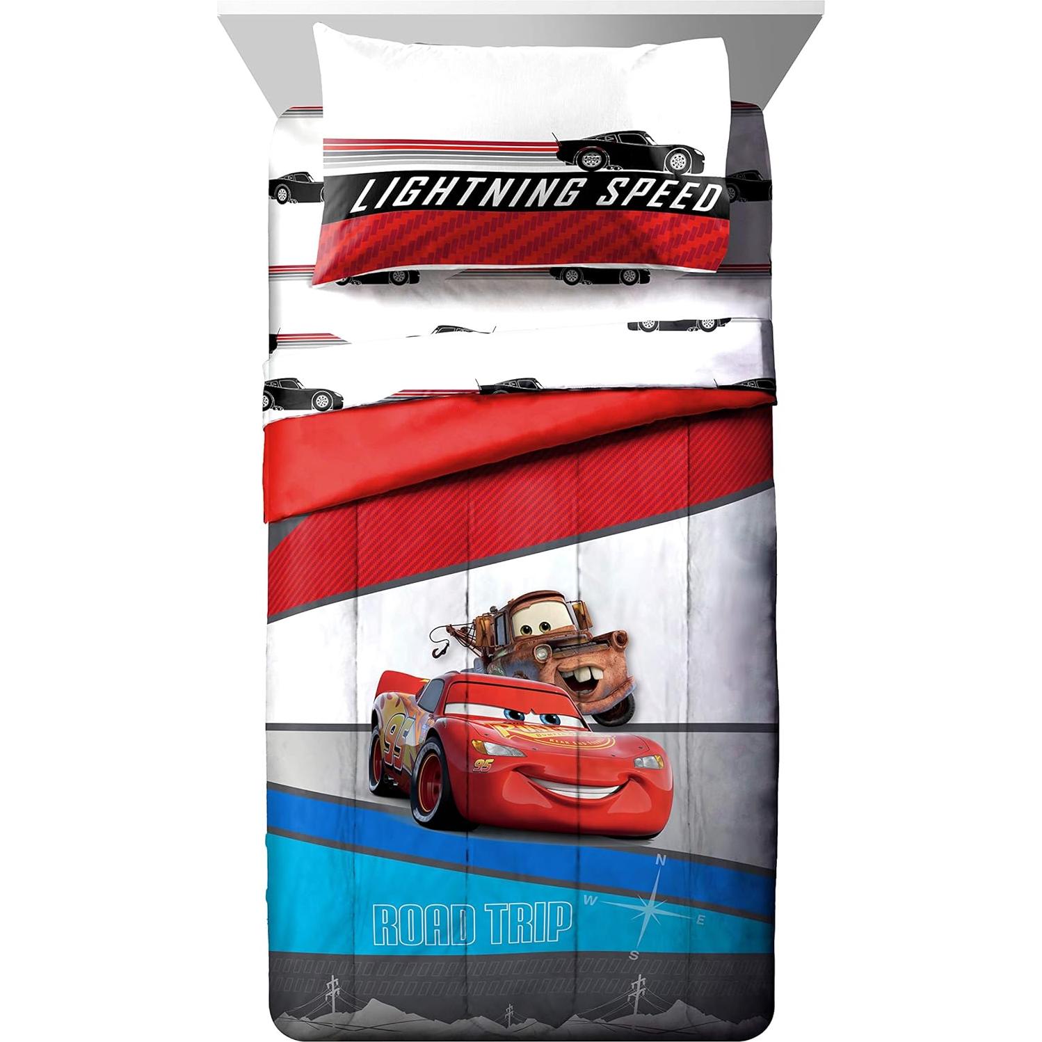 Juego de Cama Completo Jay Franco Cars 7 Piezas Microfibra