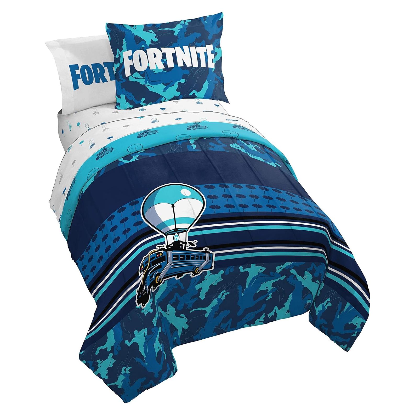 Juego de Cama Completo Jay Franco Fortnite 7 Piezas