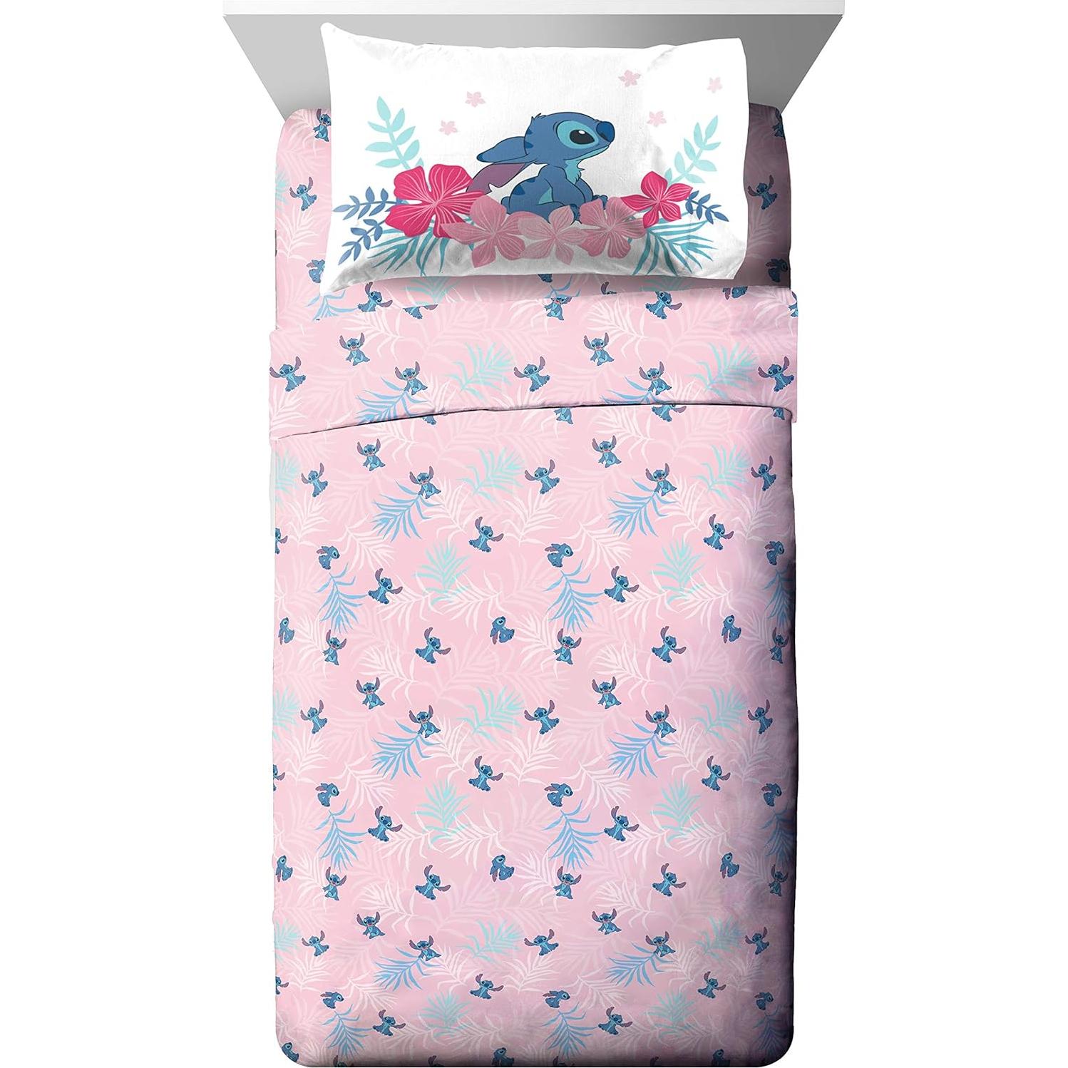 Juego de Cama Twin Jay Franco Lilo & Stitch 5 Piezas