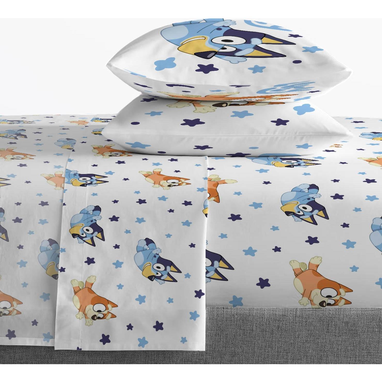 Juego de Edredón Completo Jay Franco Bluey 7 Piezas