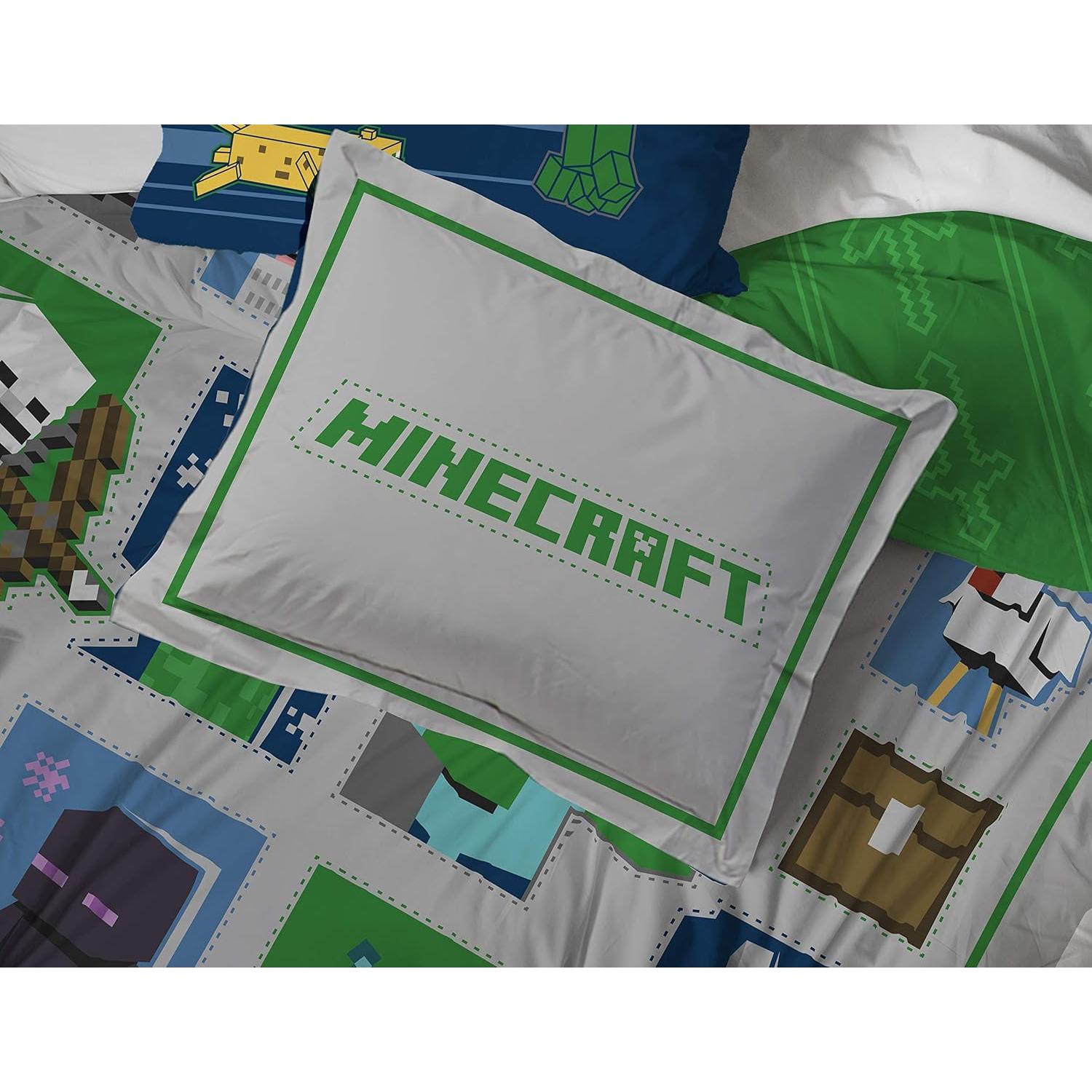 Juego de Ropa de Cama Twin 5 Piezas Jay Franco Minecraft
