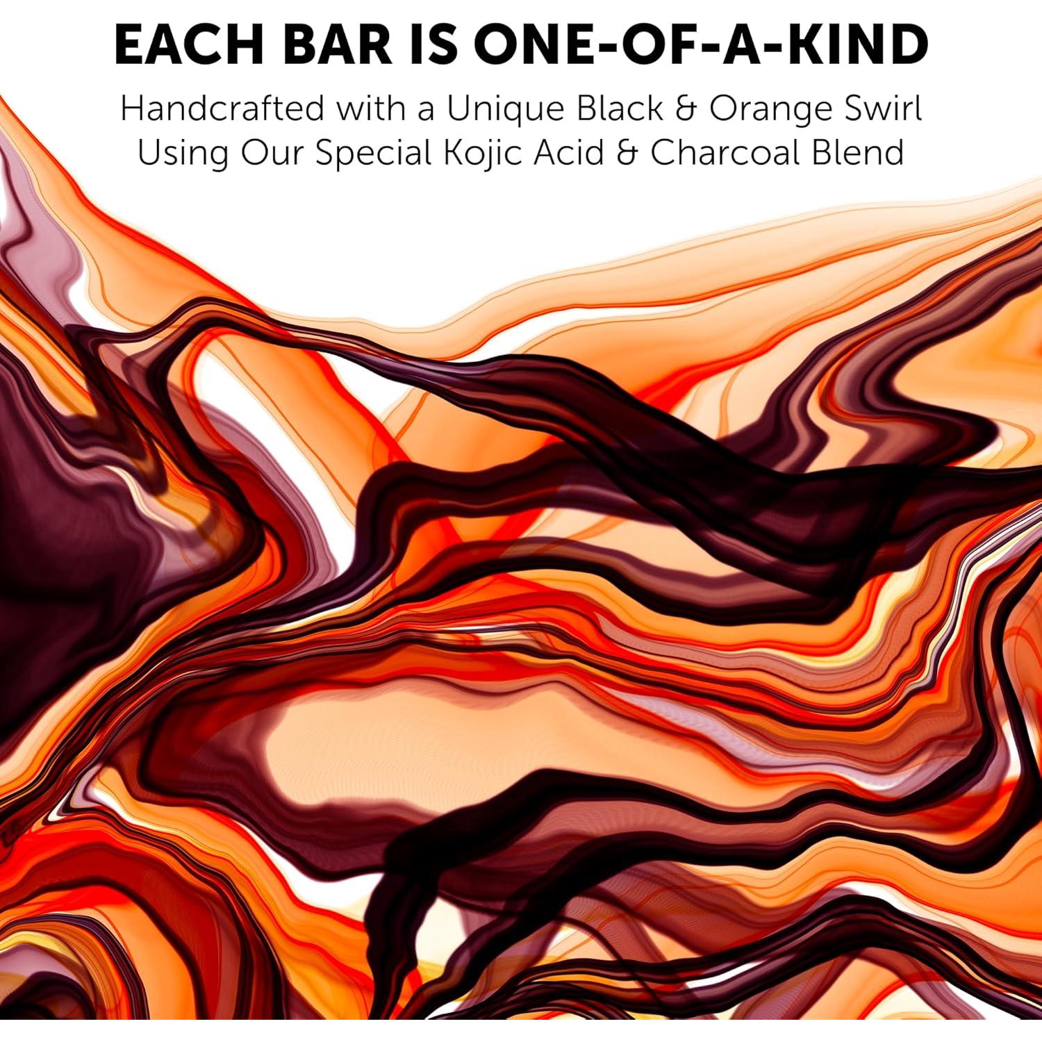 Jabón Negro de Carbón y Ácido Kójico Valitic - 2 Unidades