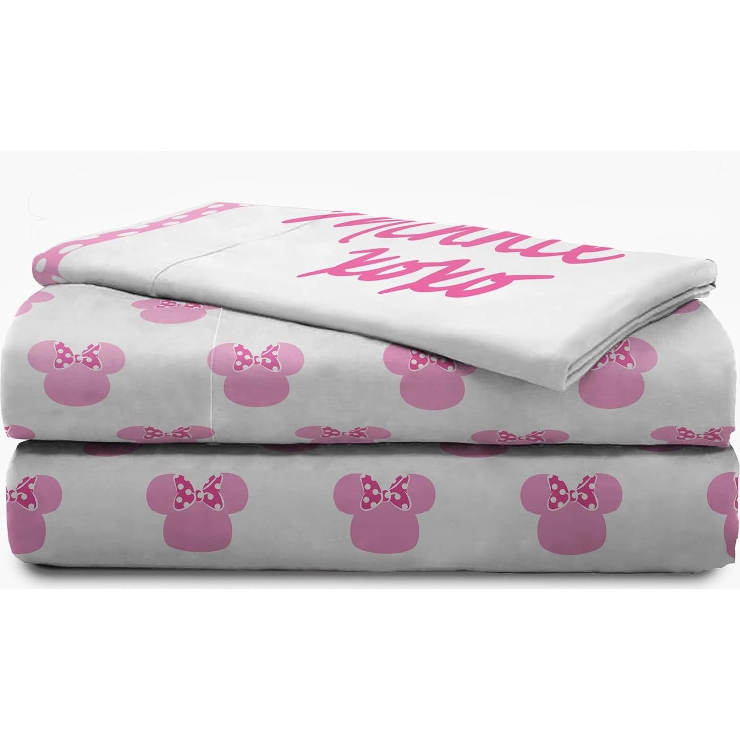 Juego de Cama Twin Jay Franco Minnie Mouse 5 Piezas