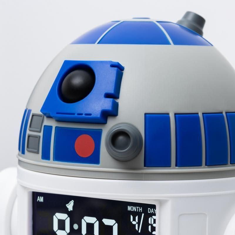 Reloj Despertador R2D2 Paladone 13 cm USB Sonidos Star Wars