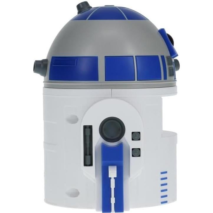 Reloj Despertador R2D2 Paladone 13 cm USB Sonidos Star Wars