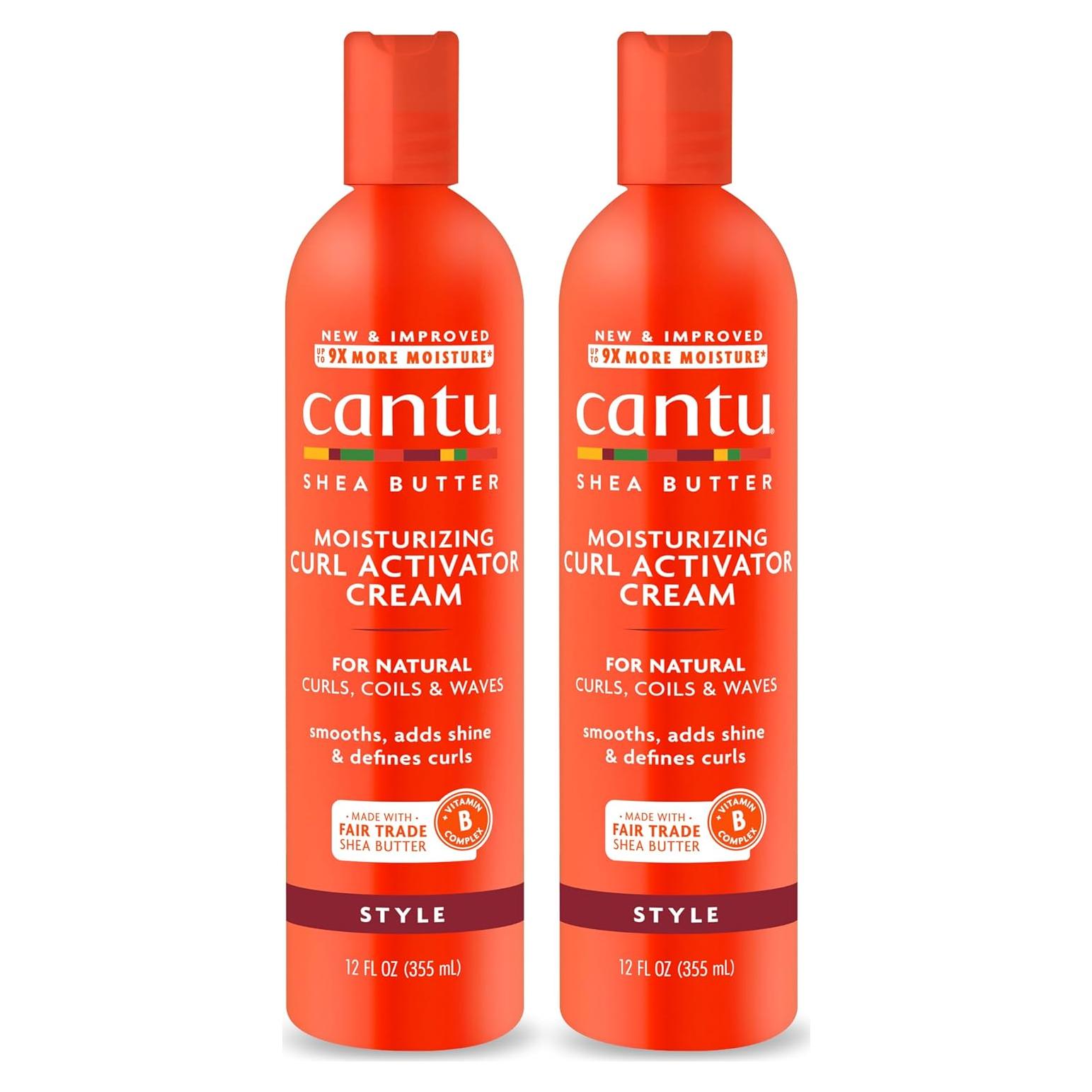 Crema Activadora de Rizos Cantu 354.88 ml - Hidratante con Karité