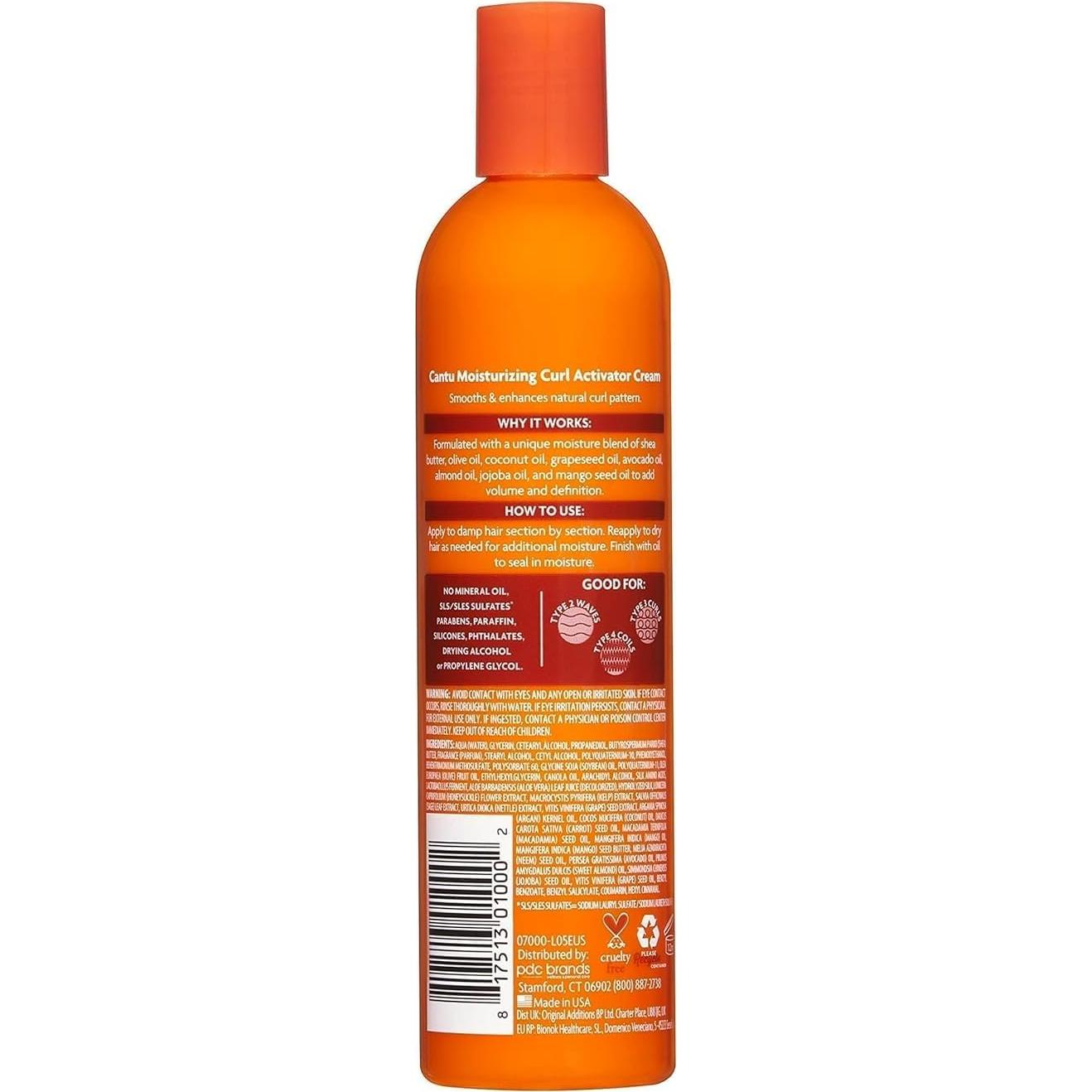 Crema Activadora de Rizos Cantu Shea Butter 340 g