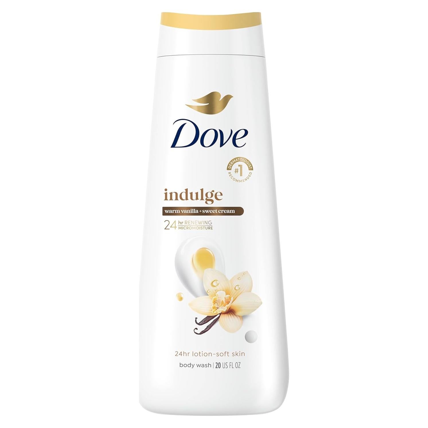 Gel de Ducha Dove Indulge Vainilla Caliente 500ml Hidratante