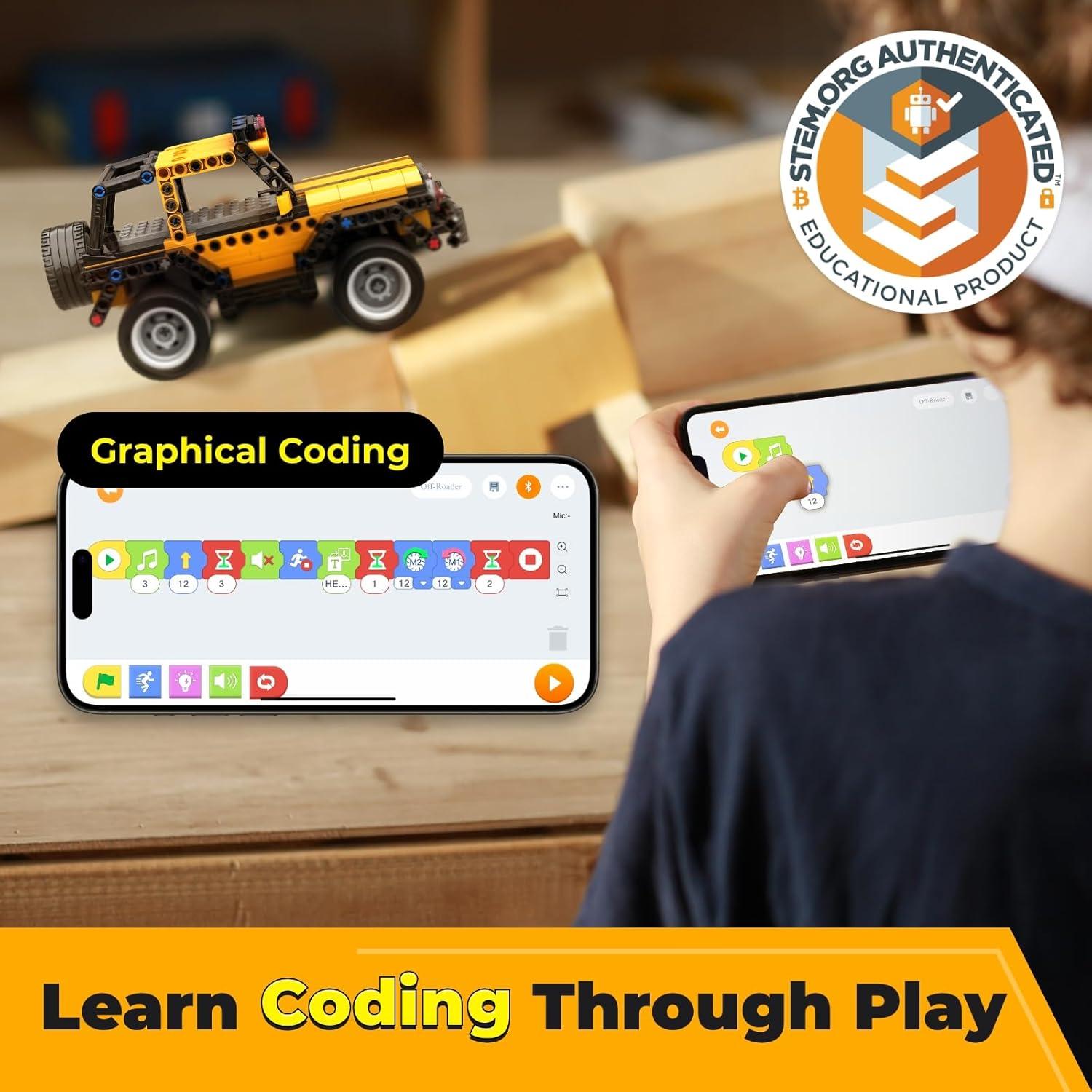 Robot R Apitor 4-en-1 Control Remoto para Niños 6-12 Años