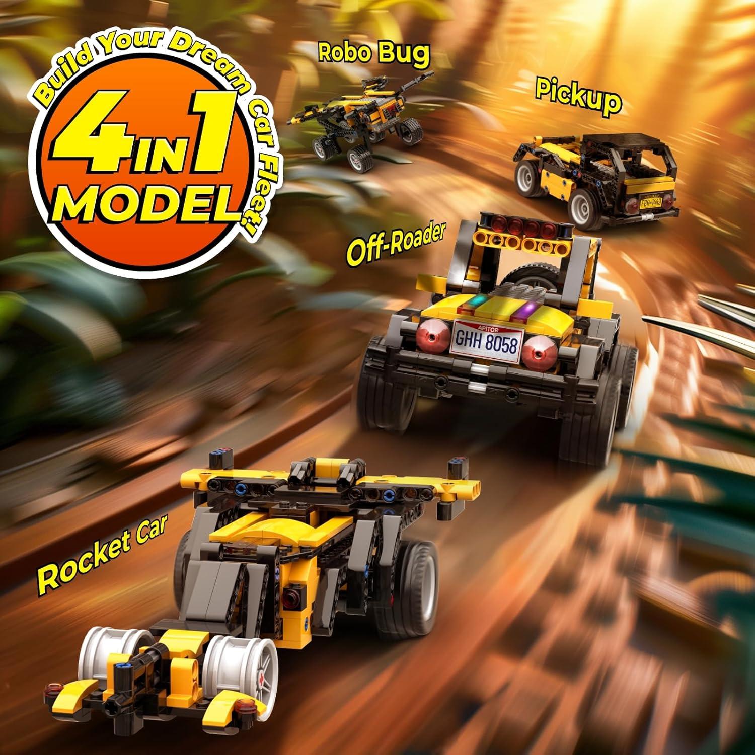 Robot R Apitor 4-en-1 Control Remoto para Niños 6-12 Años