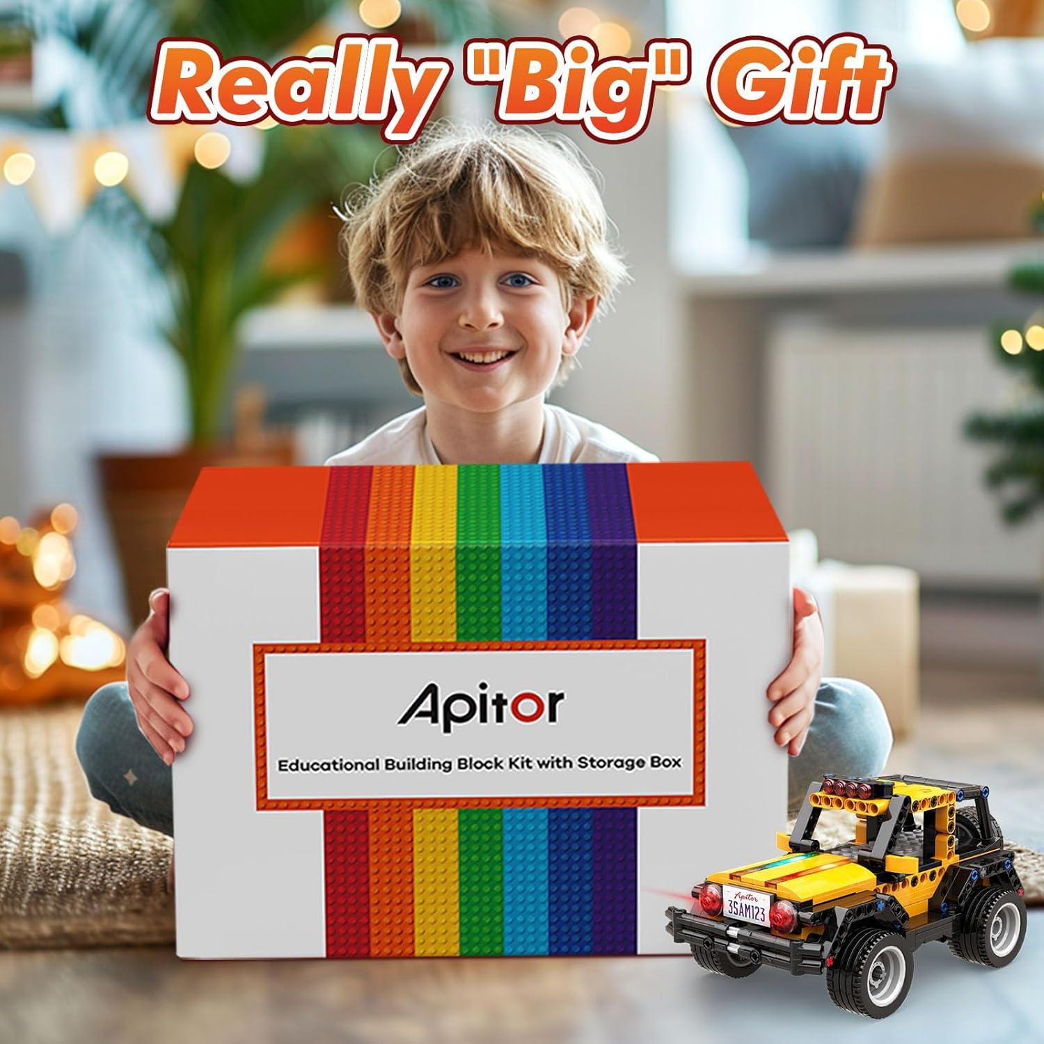 Robot R Apitor 4-en-1 Control Remoto para Niños 6-12 Años