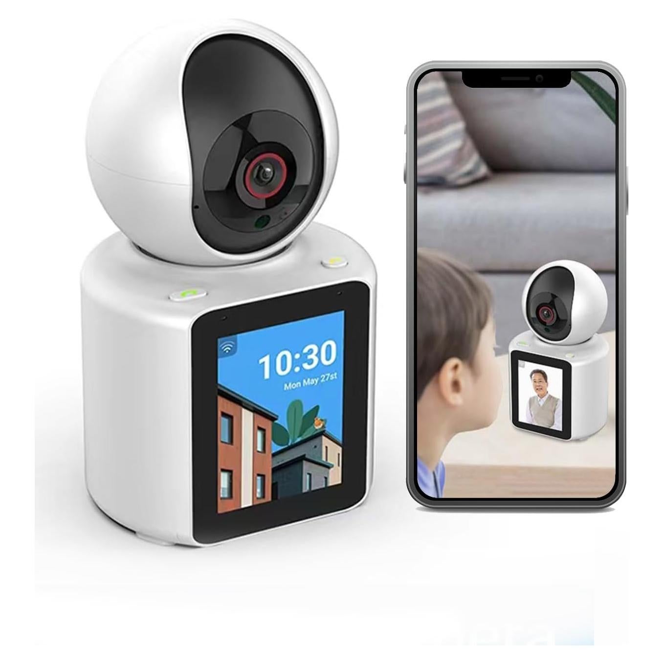 Cámara Inteligente Genérico 1080P con Pantalla HD 7 cm