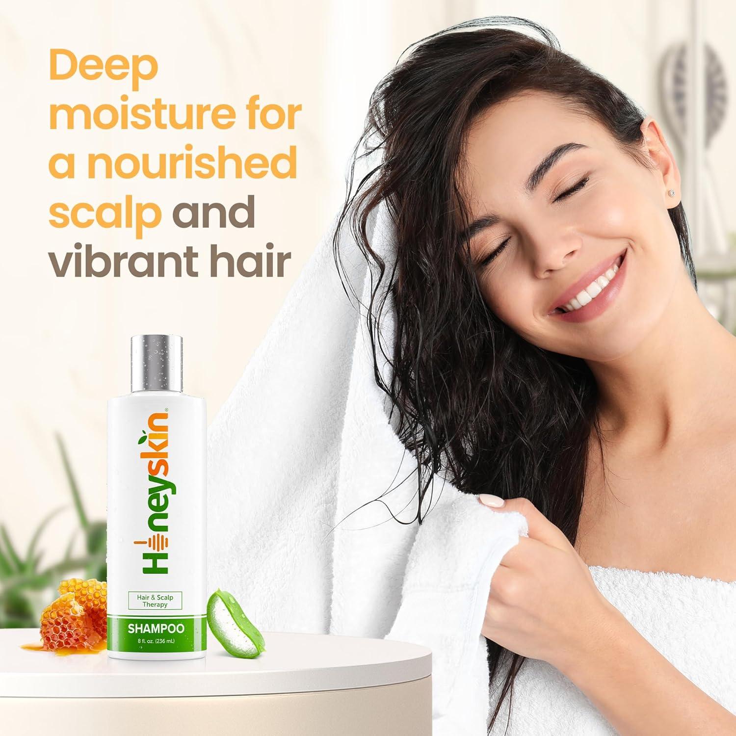 Champú Hidratante Honeyskin con Miel de Manuka 226.8 ml