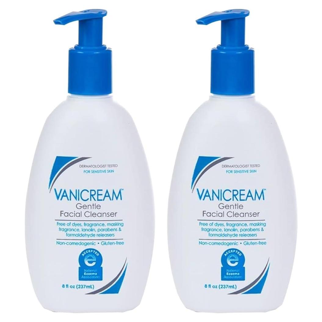 Limpiador Facial Vanicream 237 ml - Paquete de 2