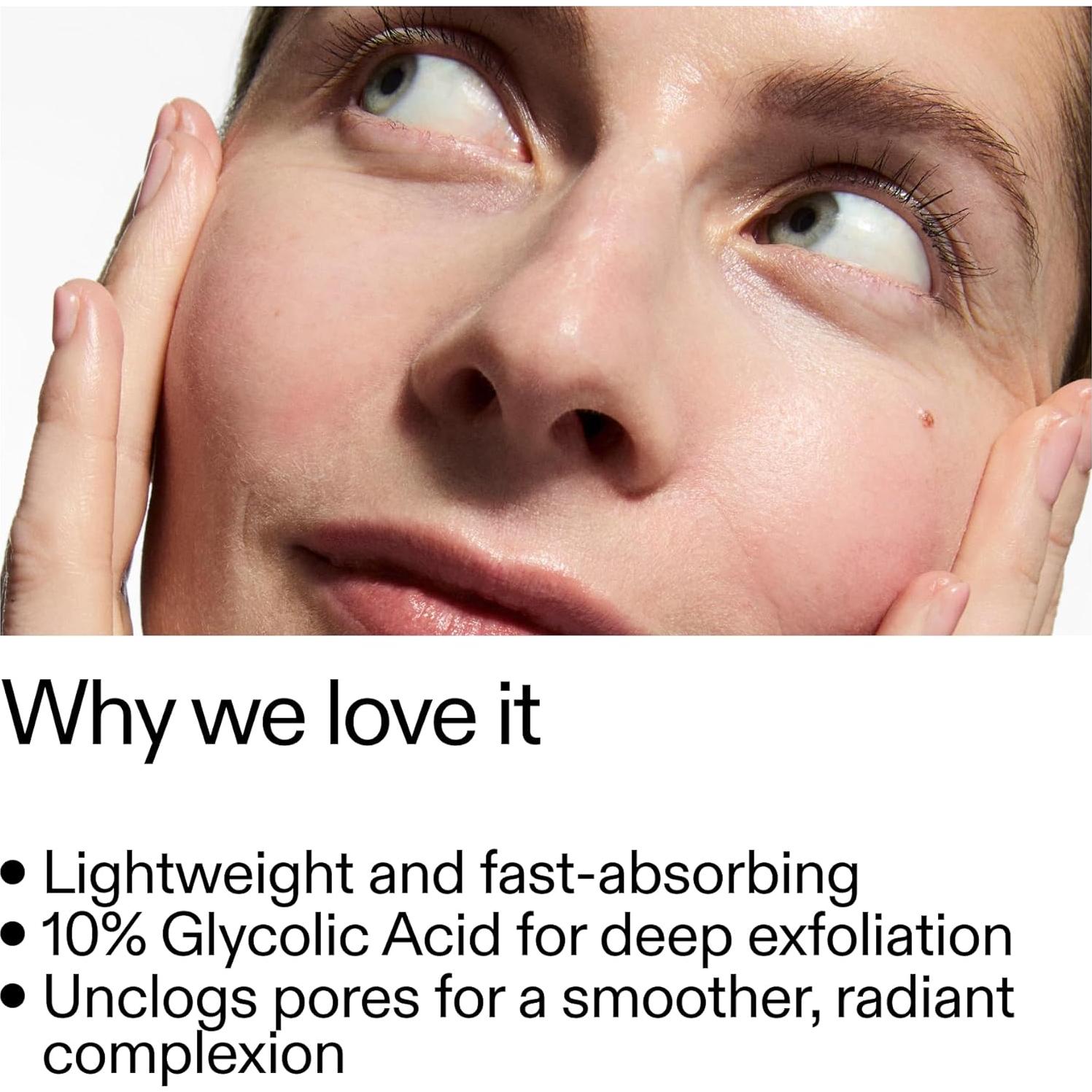 Tónico Exfoliante Ácido Glicólico 10% El INKEY List 100 ml