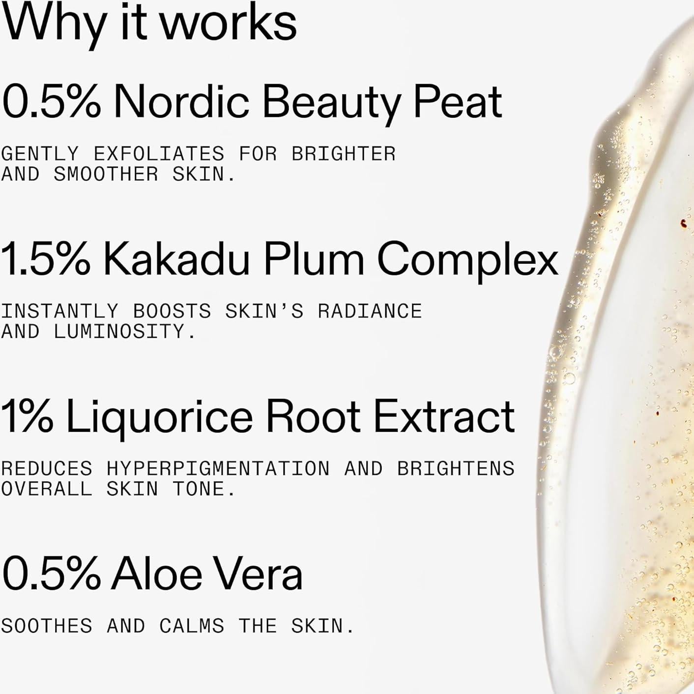 Limpiador Iluminador Ácido Fulvico El INKEY List 148 ml