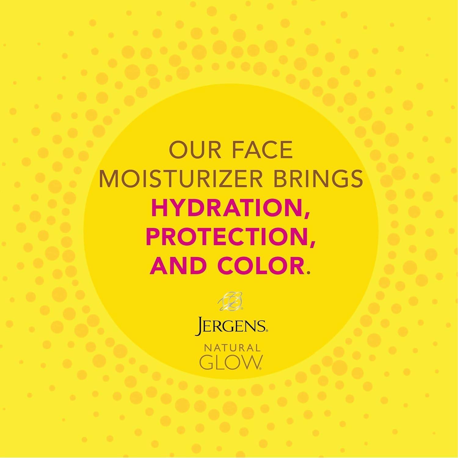 Hidratante Facial Autobronceador Jergens Natural Glow SPF 20