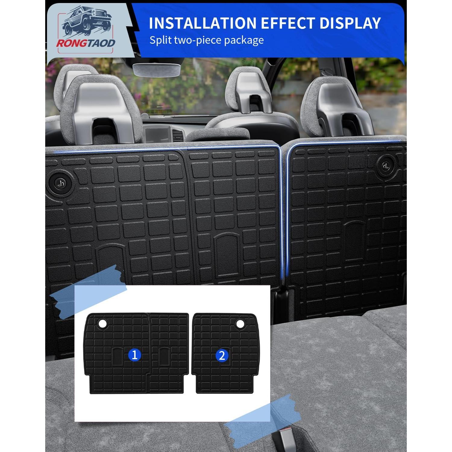 Protector de Asiento Trasero Rongtaod para Nissan Pathfinder 2022-2025