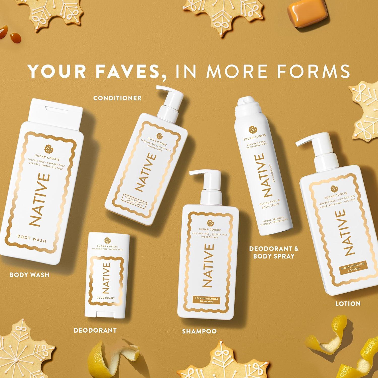 Desodorante Nativo Edición Navideña Galleta de Azúcar 75g