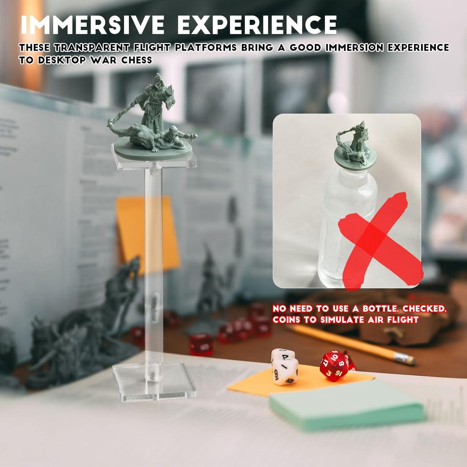 Elevadores de Combate AAiphuwew para Miniaturas Voladoras 6pcs