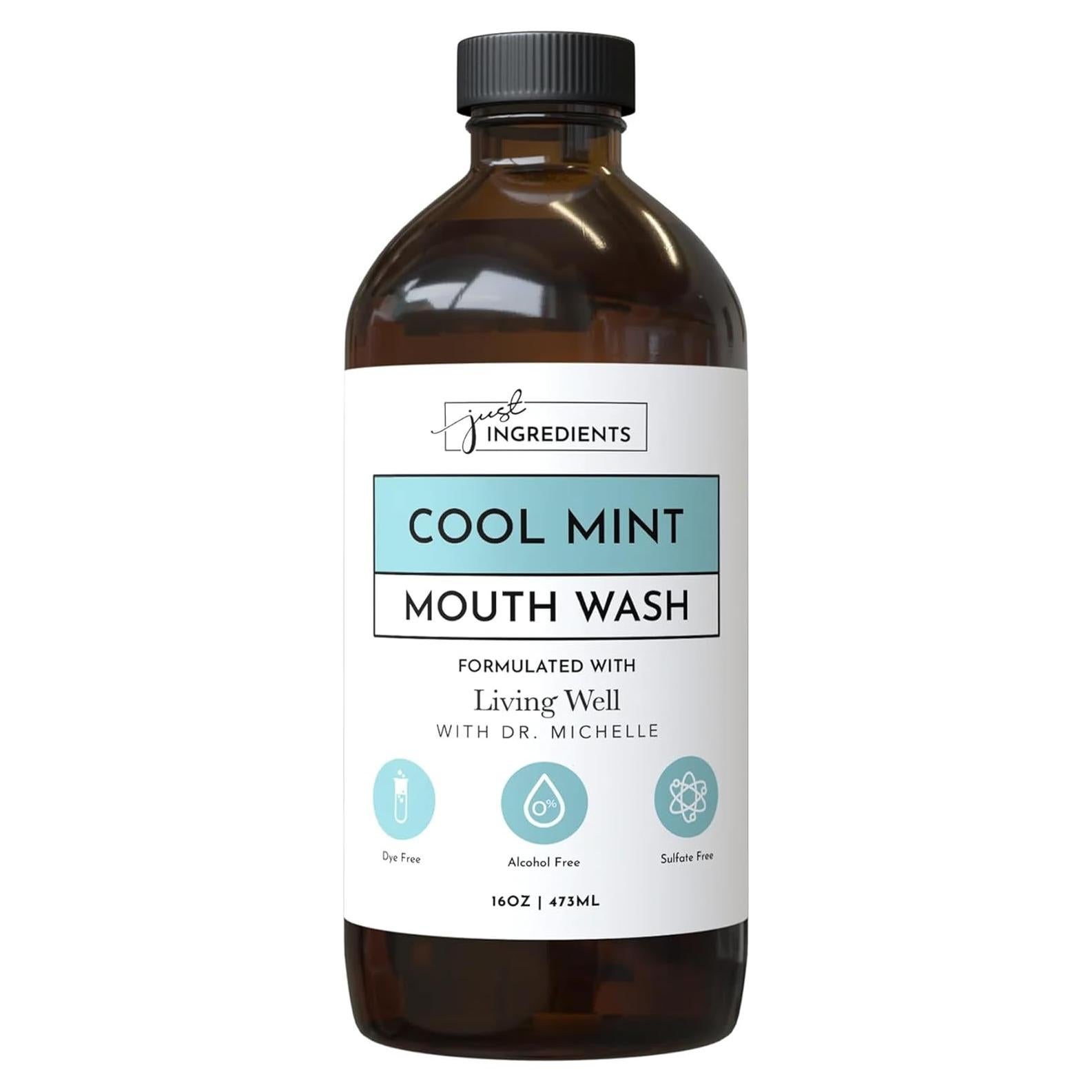 Enjuague Bucal Remineralizante JUST Ingredients Menta Fresca 740ml