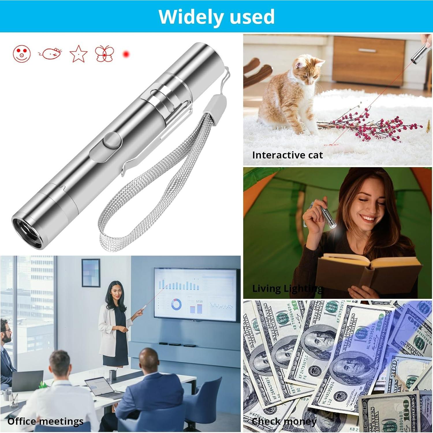 Juguete Interactivo para Gatos Waputne 2 Pcs Recargable