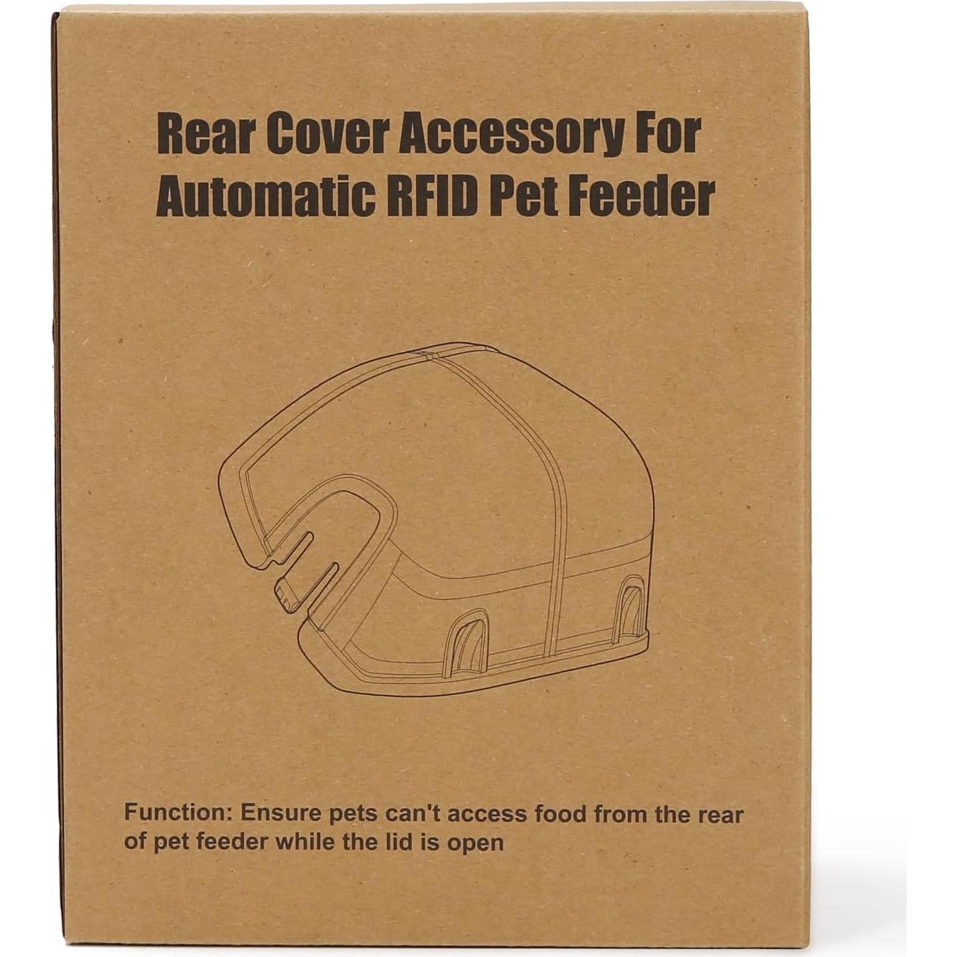 Cubierta Trasera para Comedero de Gato YOIHABV - Previene Robo