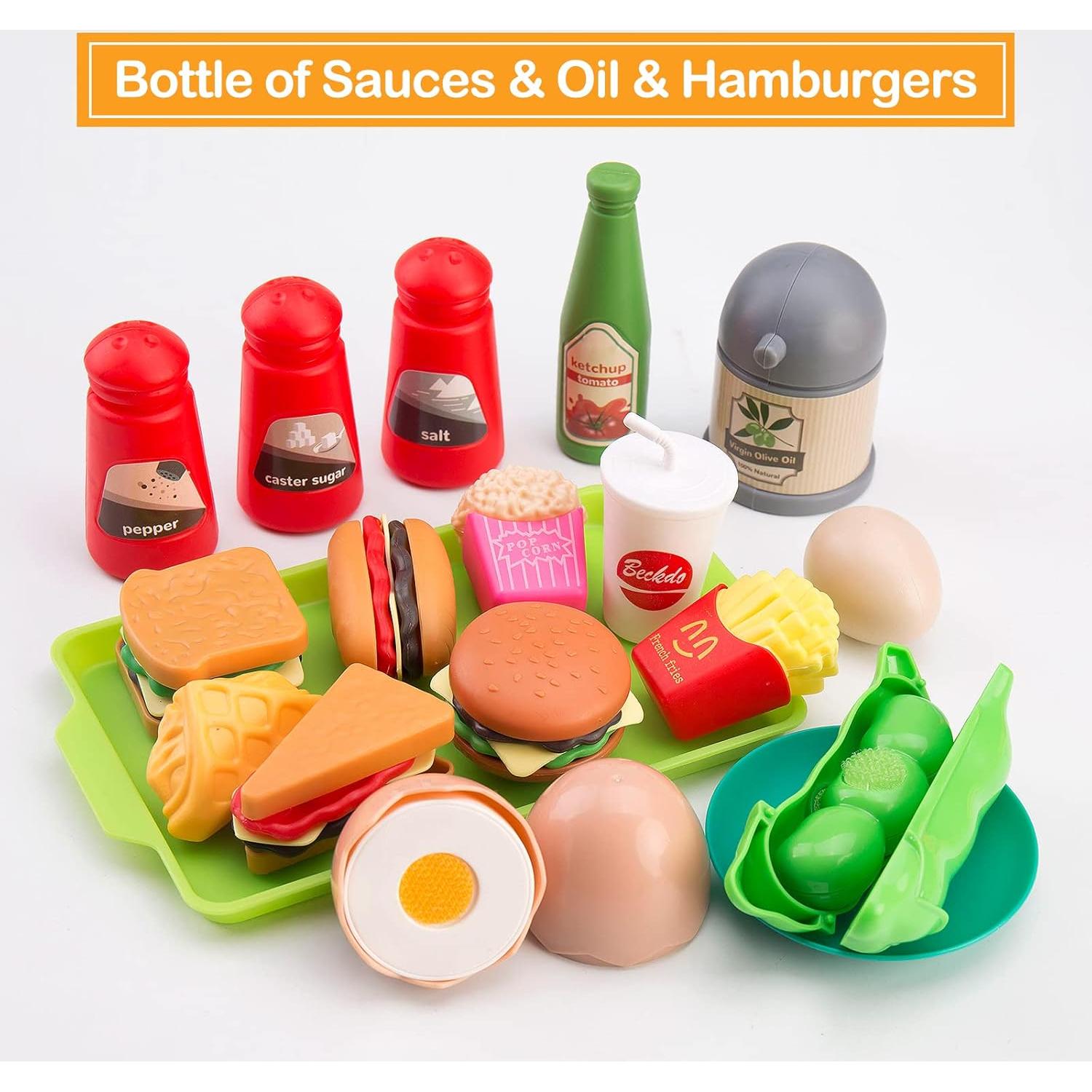 Juego de Cocina Infantil 105 Piezas Zero Zoo Azul