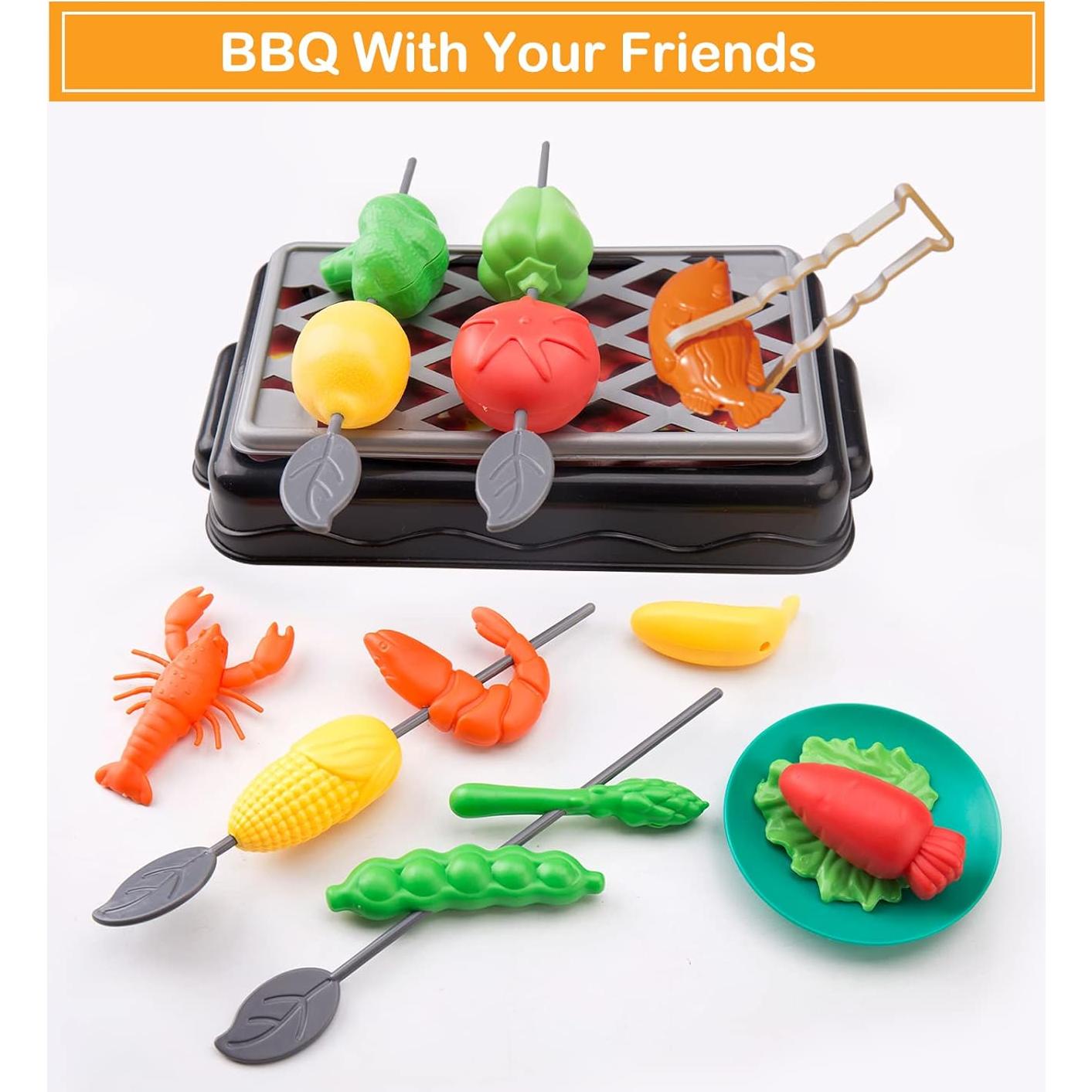 Juego de Cocina Infantil 105 Piezas Zero Zoo Azul