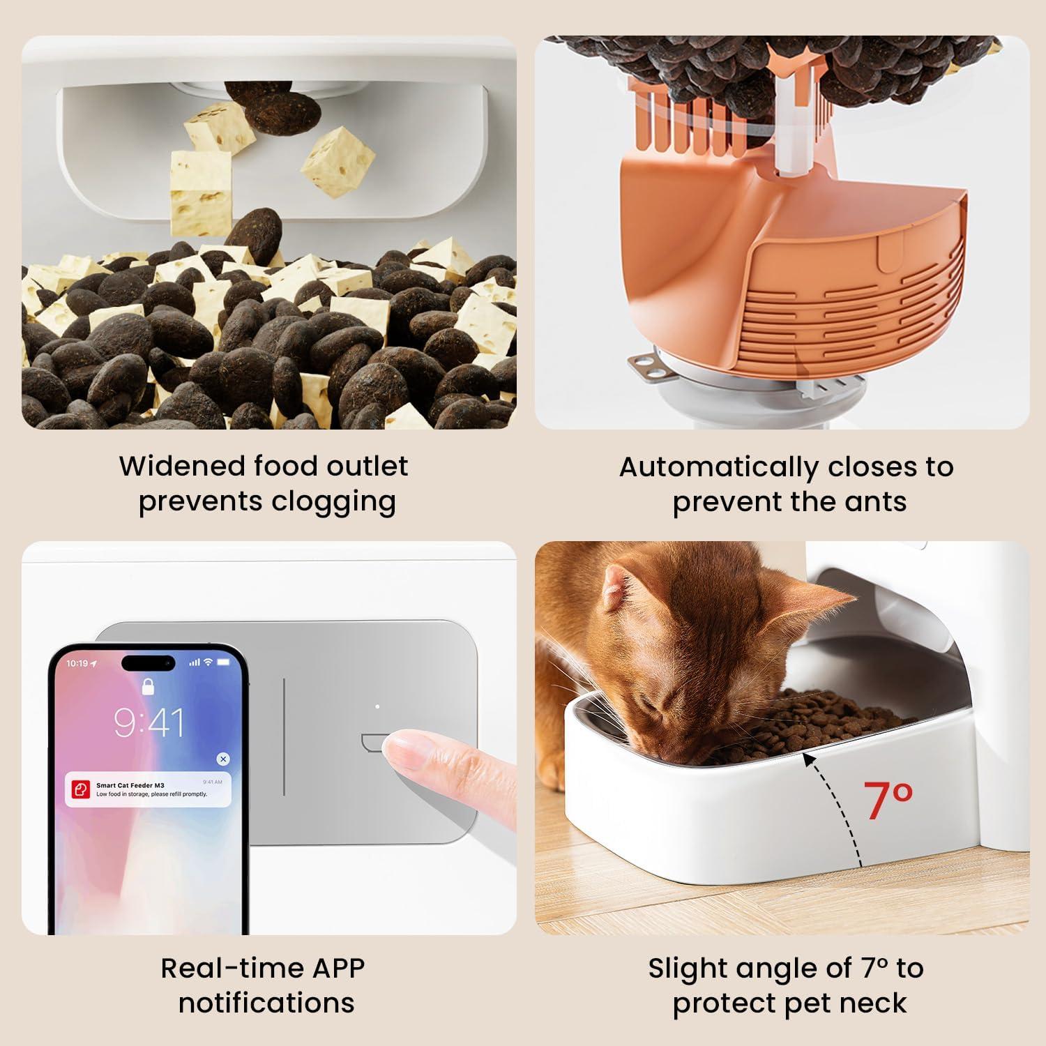 Comedero Automático PET MARVEL 4.4L para Gatos y Perros