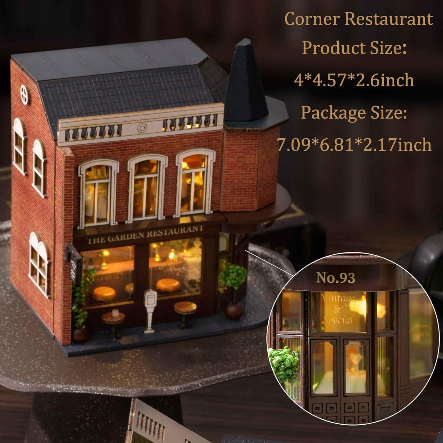 Kit Casa de Muñecas Flever D-016 con Muebles y LED