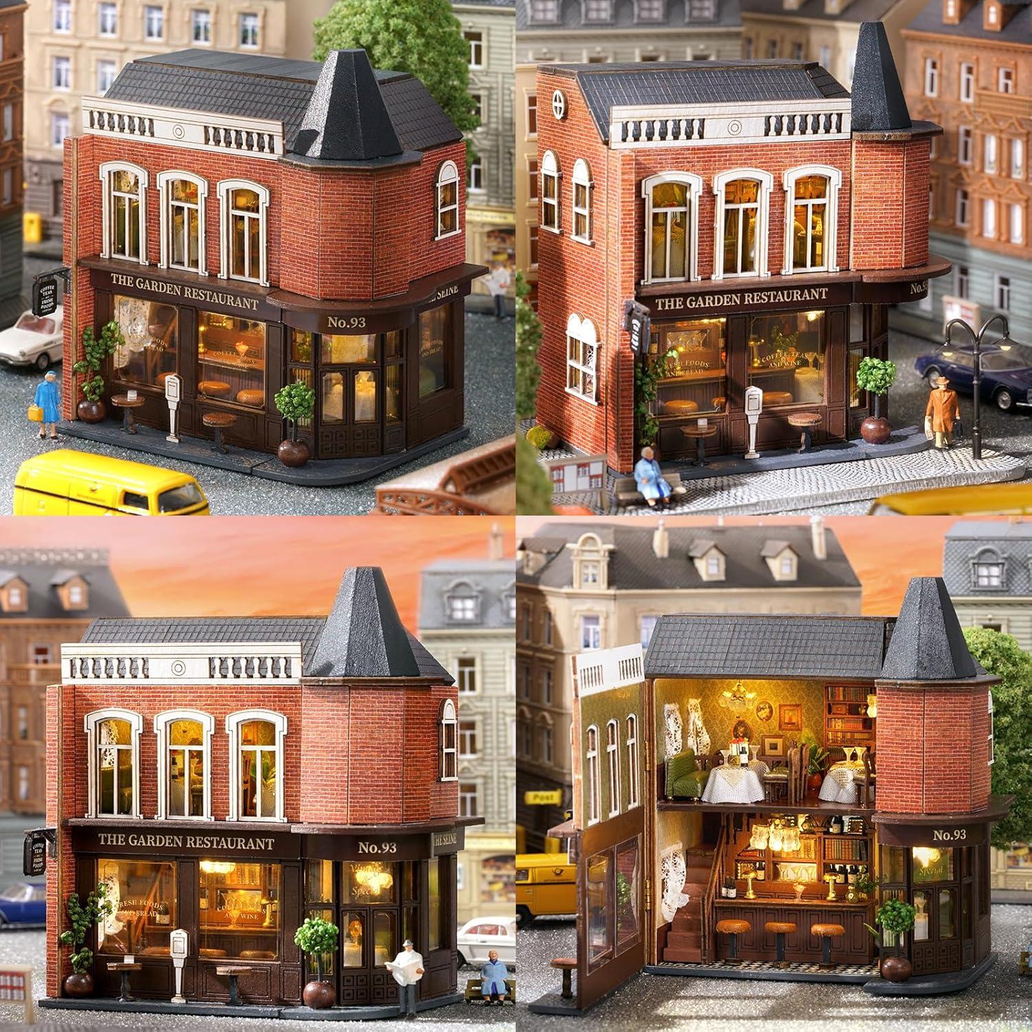 Kit Casa de Muñecas Flever D-016 con Muebles y LED